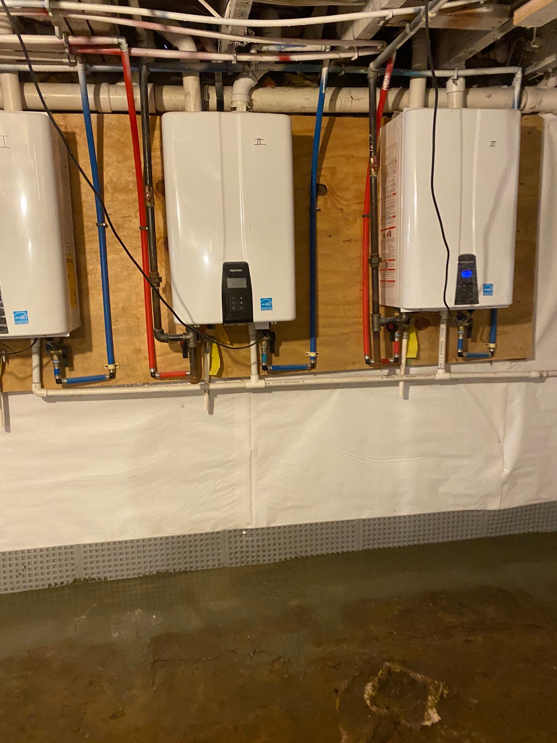 Interior French Drain & Wall Vapor Barrier in Newark, NJ  by Pure Service Pro, LLC 