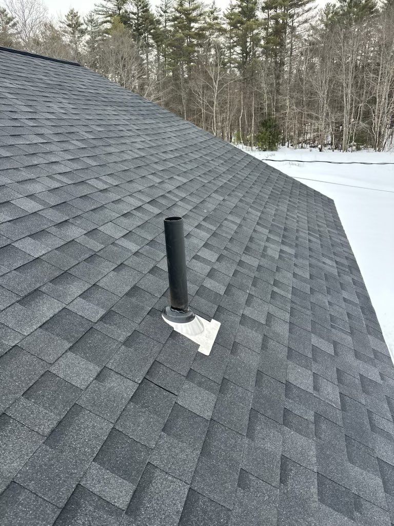 New Roof Installation in Barnstead New Hampshire by Tall pine roofing