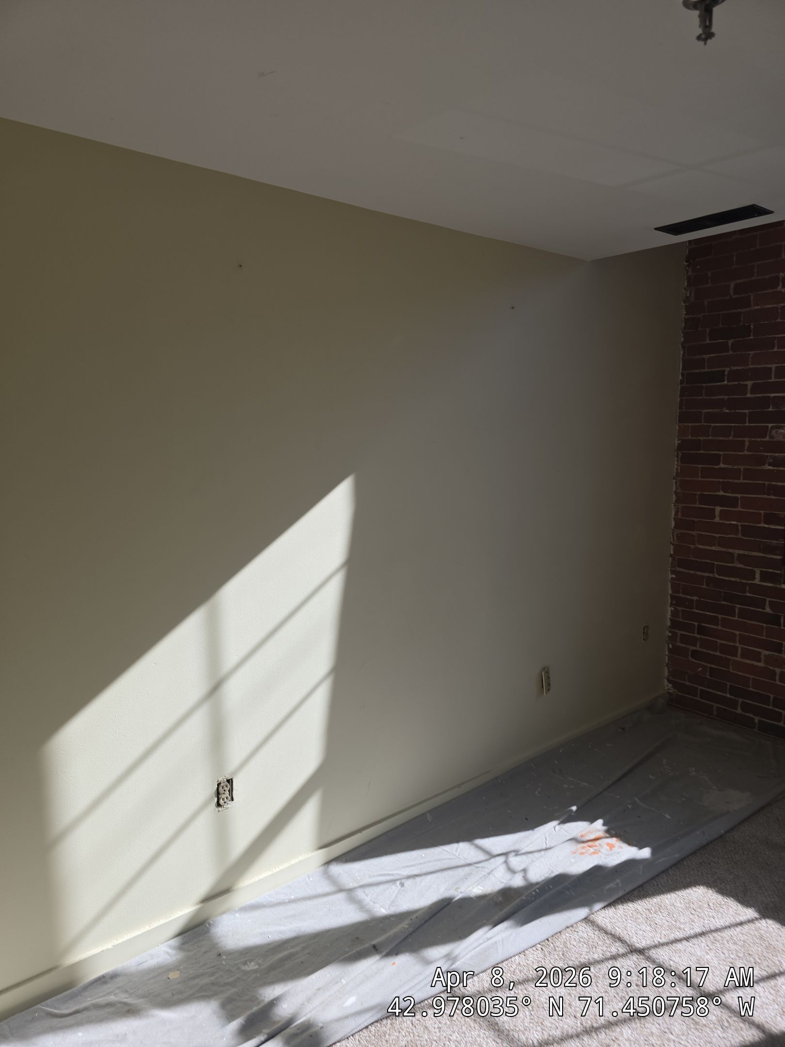 Interior Painting and Wall Prep for Industrial Loft in Manchester by The Persnickety Painters
