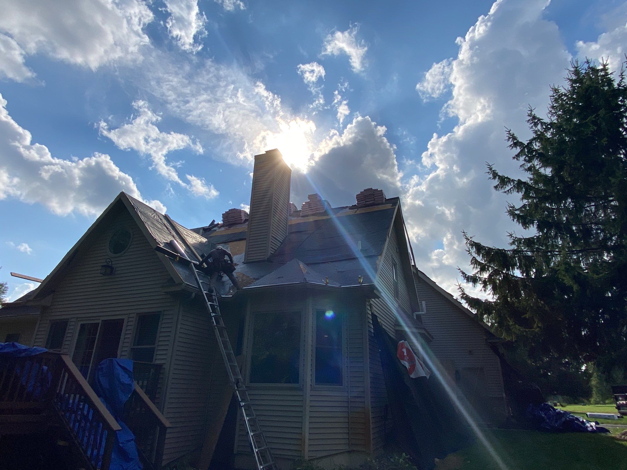 Roof Replacement using Owens Corning by 180 Contractors
