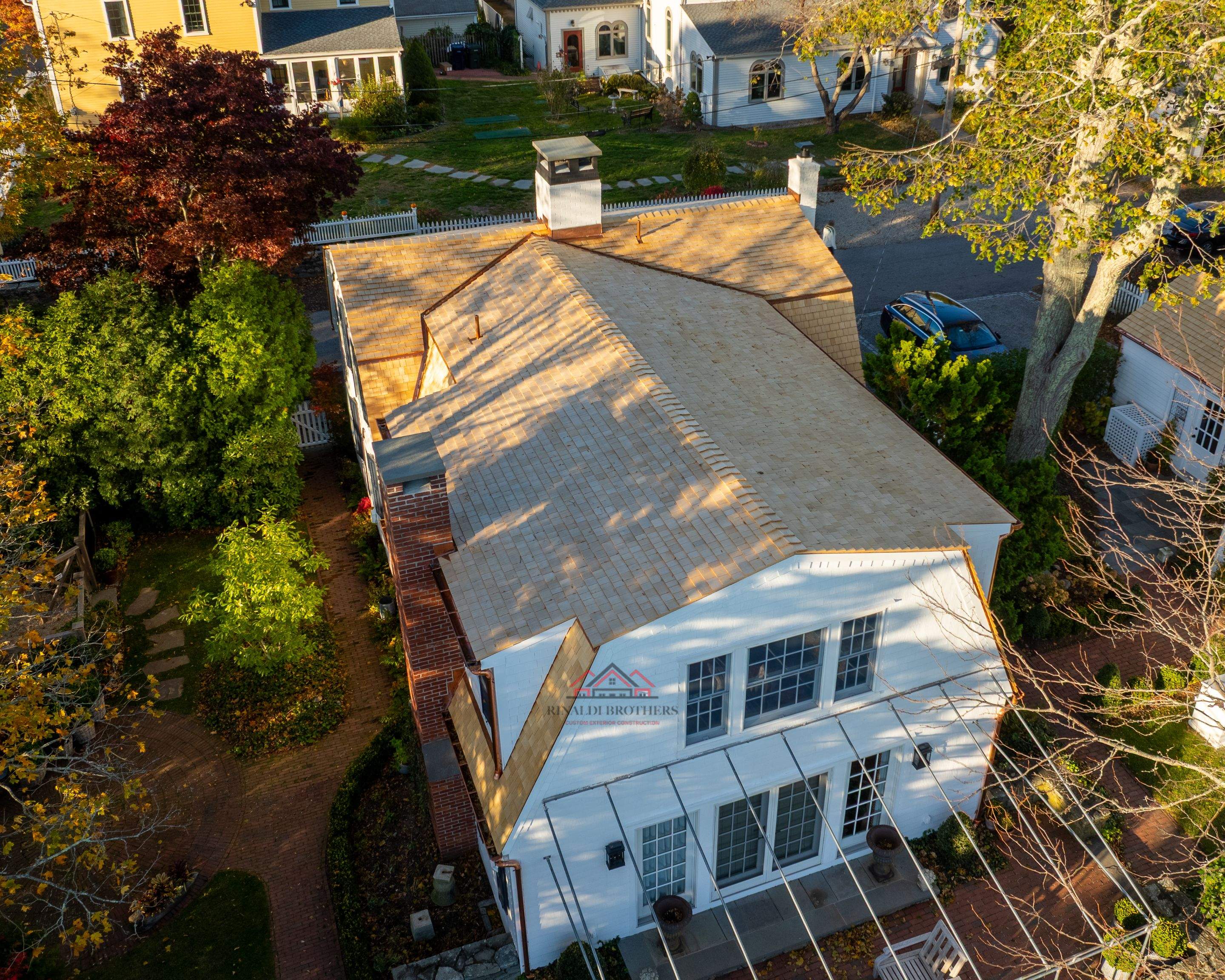 North Kingstown,RI Roof Replacement and Gutters by Rinaldi Roofing 