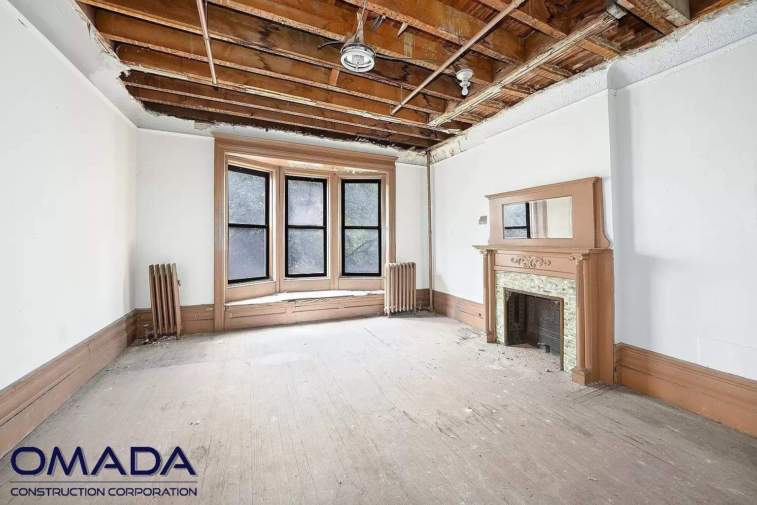 Major Remodel With Extension in Harlem by Omada Construction Corp