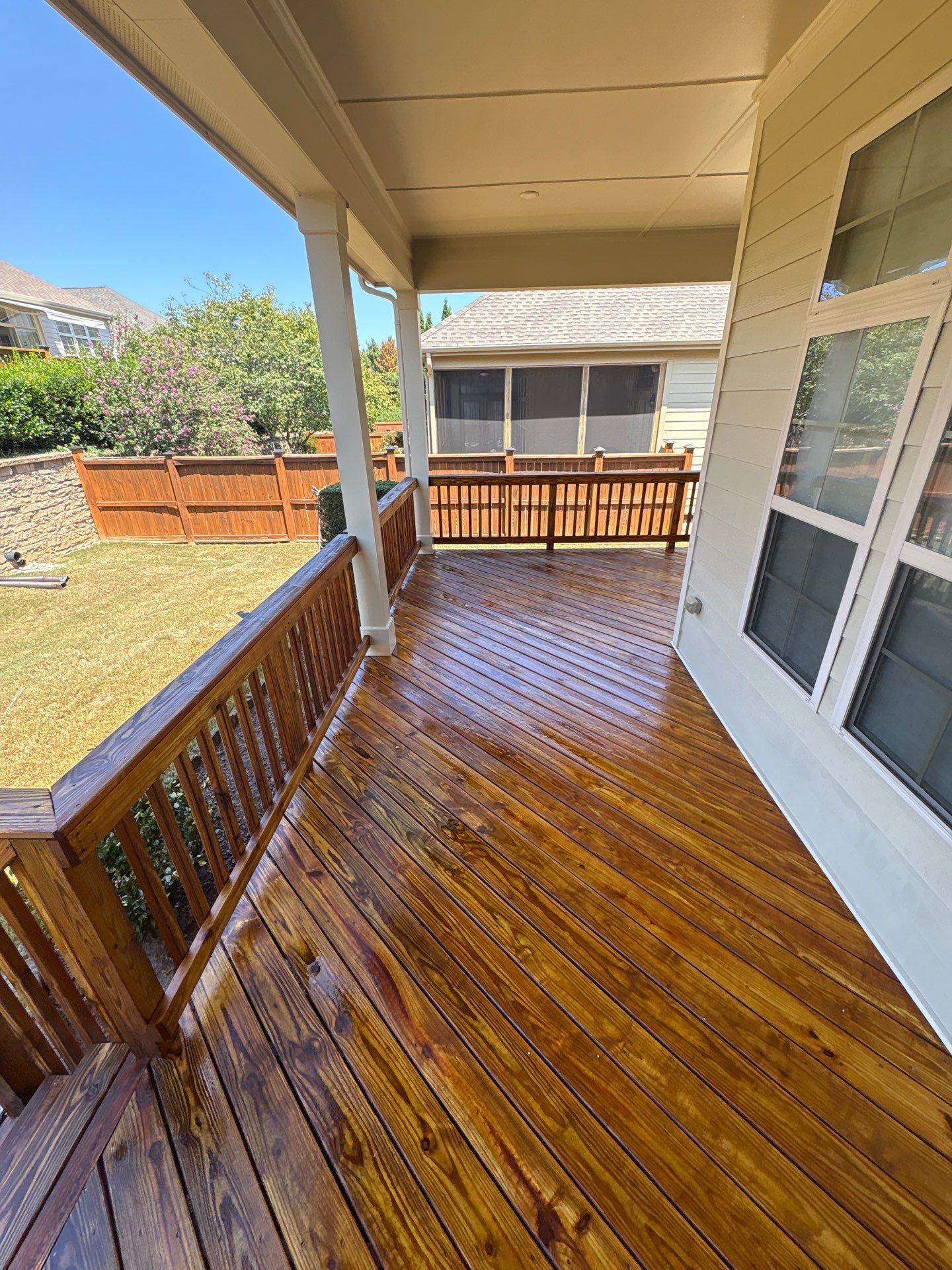Deck using Wood Sealant by DuraSeal