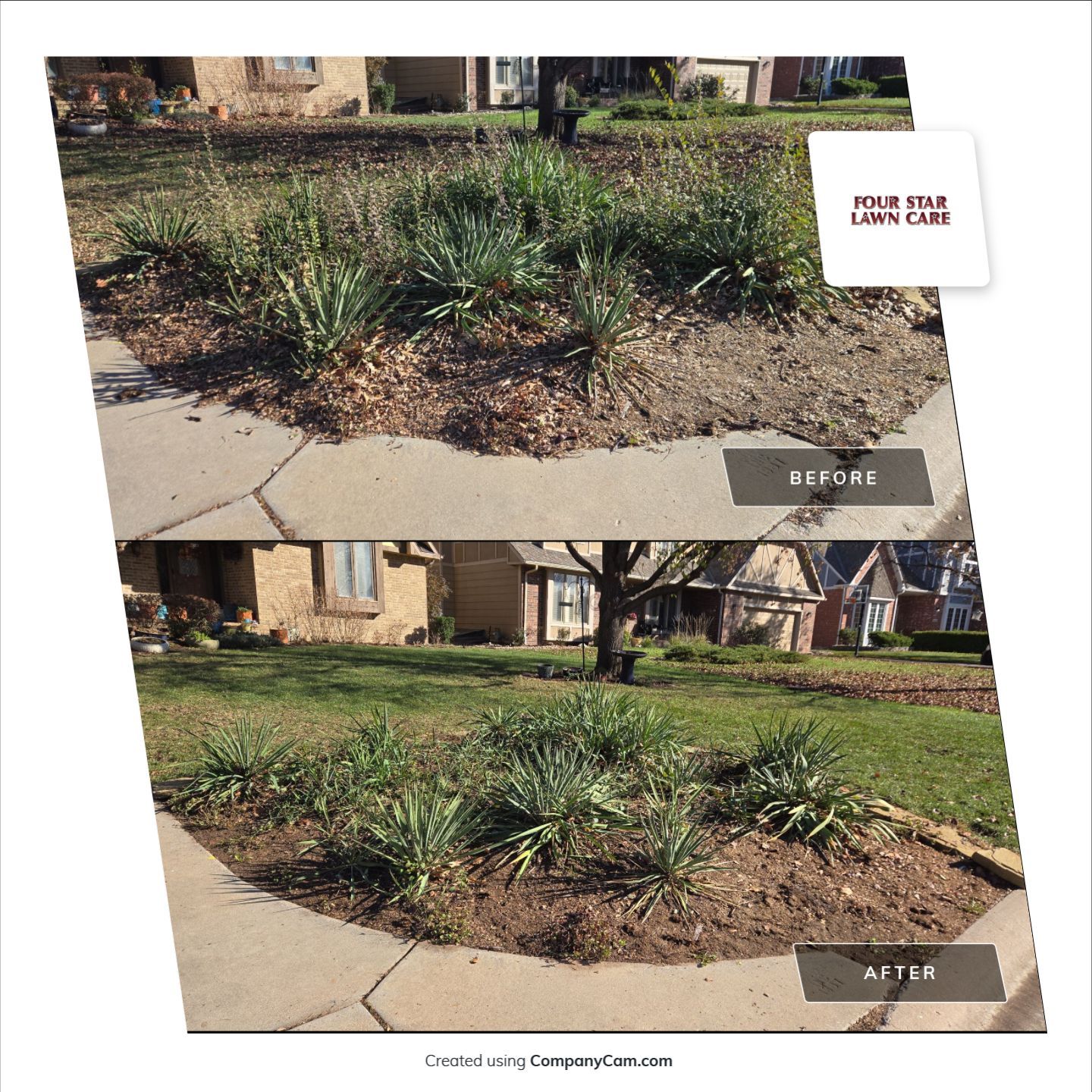 Project in Wichita by Four Star Lawn Care