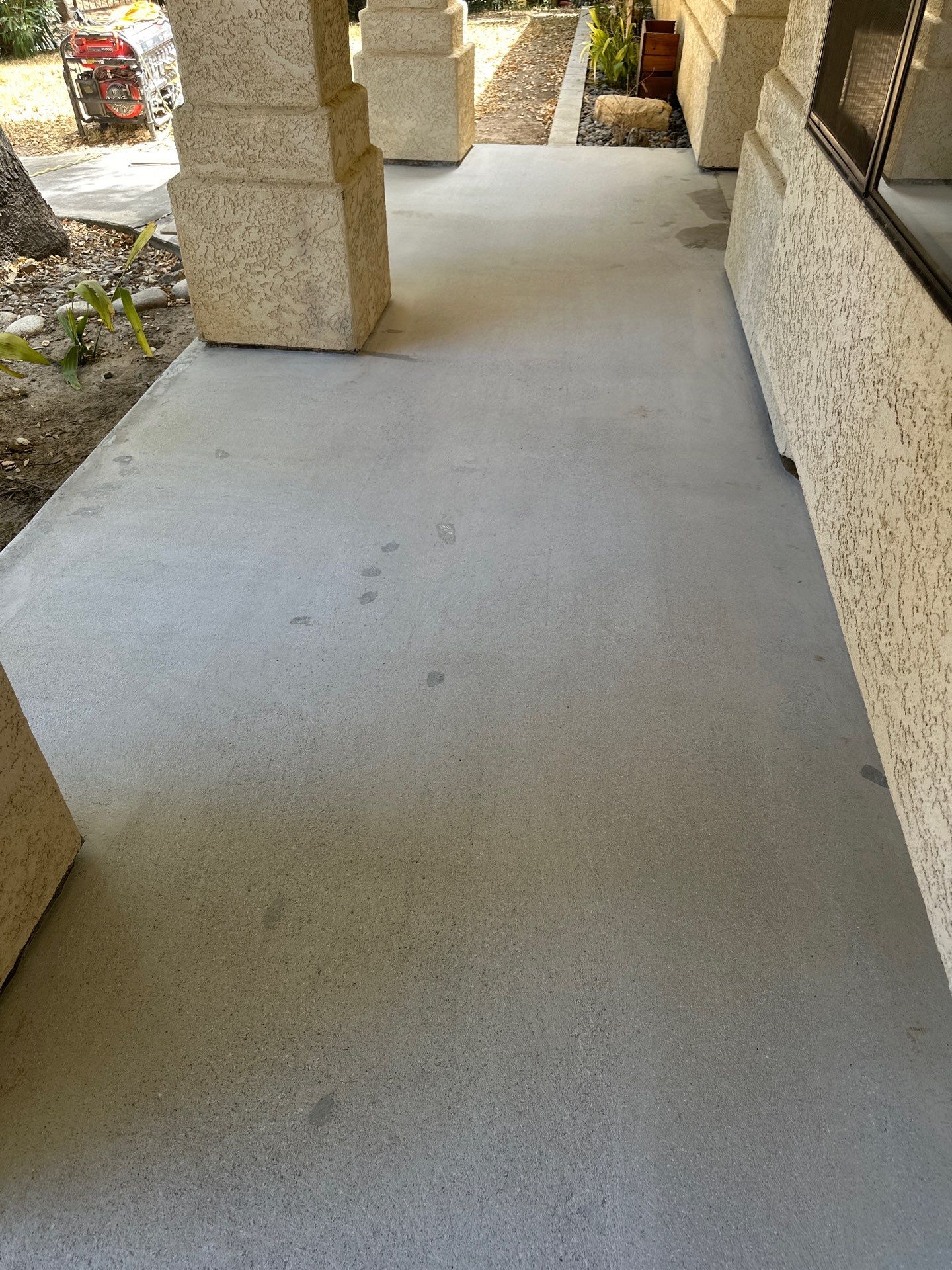 Atascadero Porch and Walkway Coating with Obsidian Polyurea Finish by MGP Coatings