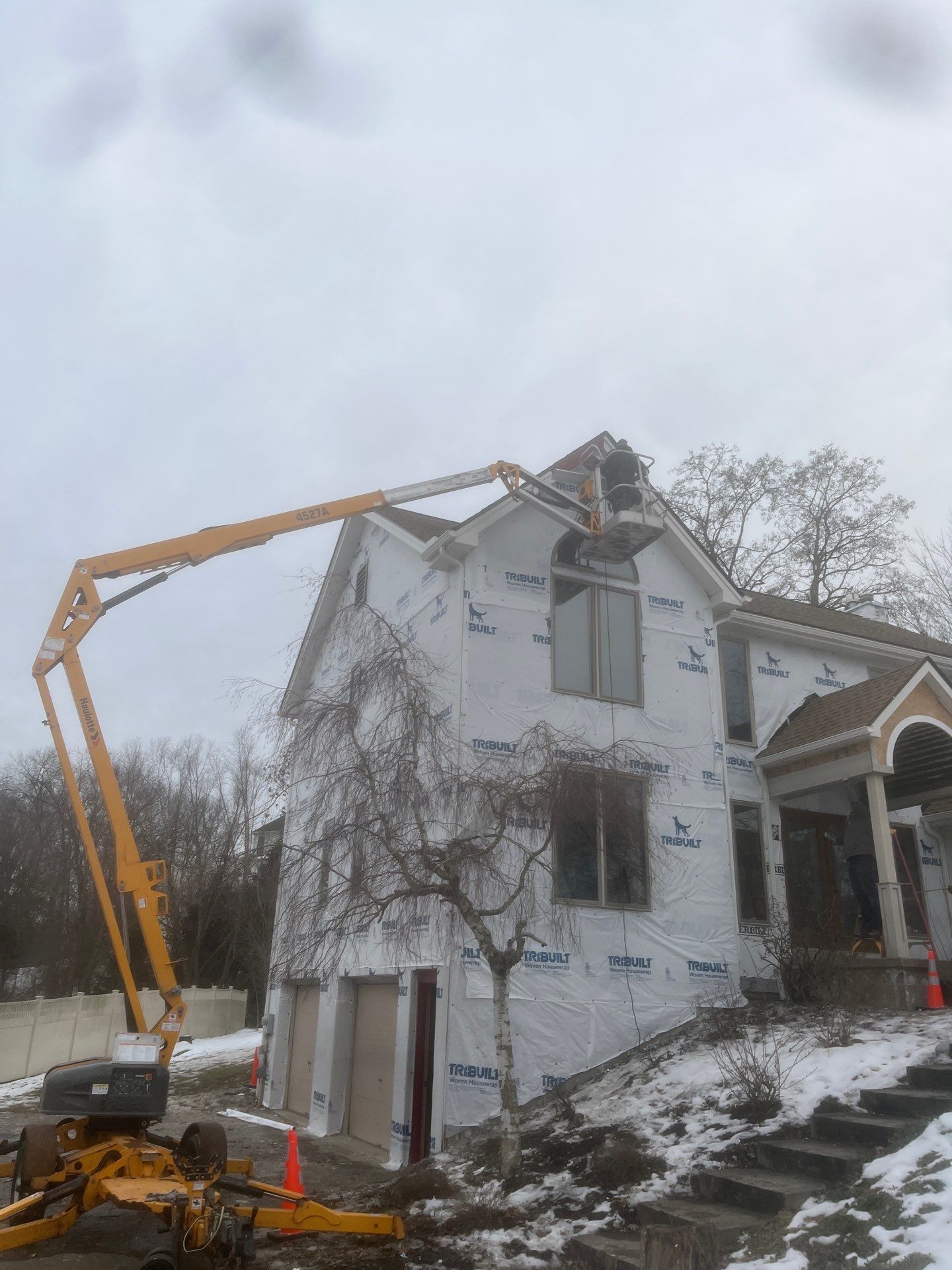 Full exterior remodel by Cousins Roofing Siding & Decks