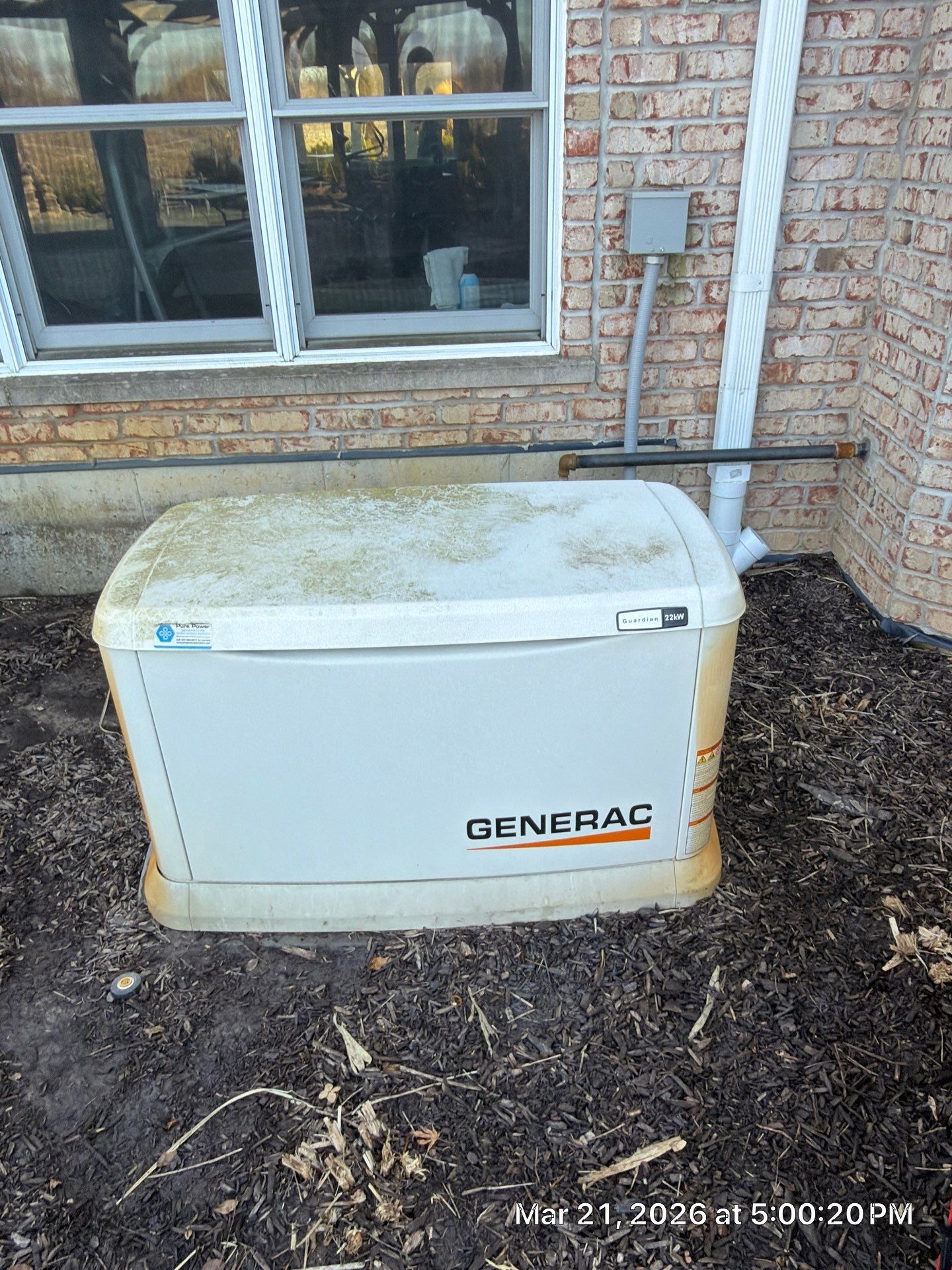 Generac Standby Generator Tune-Up & Battery Replacement on Two Units – Harvard, IL | GSHA Services, LTD by GSHA Services LTD