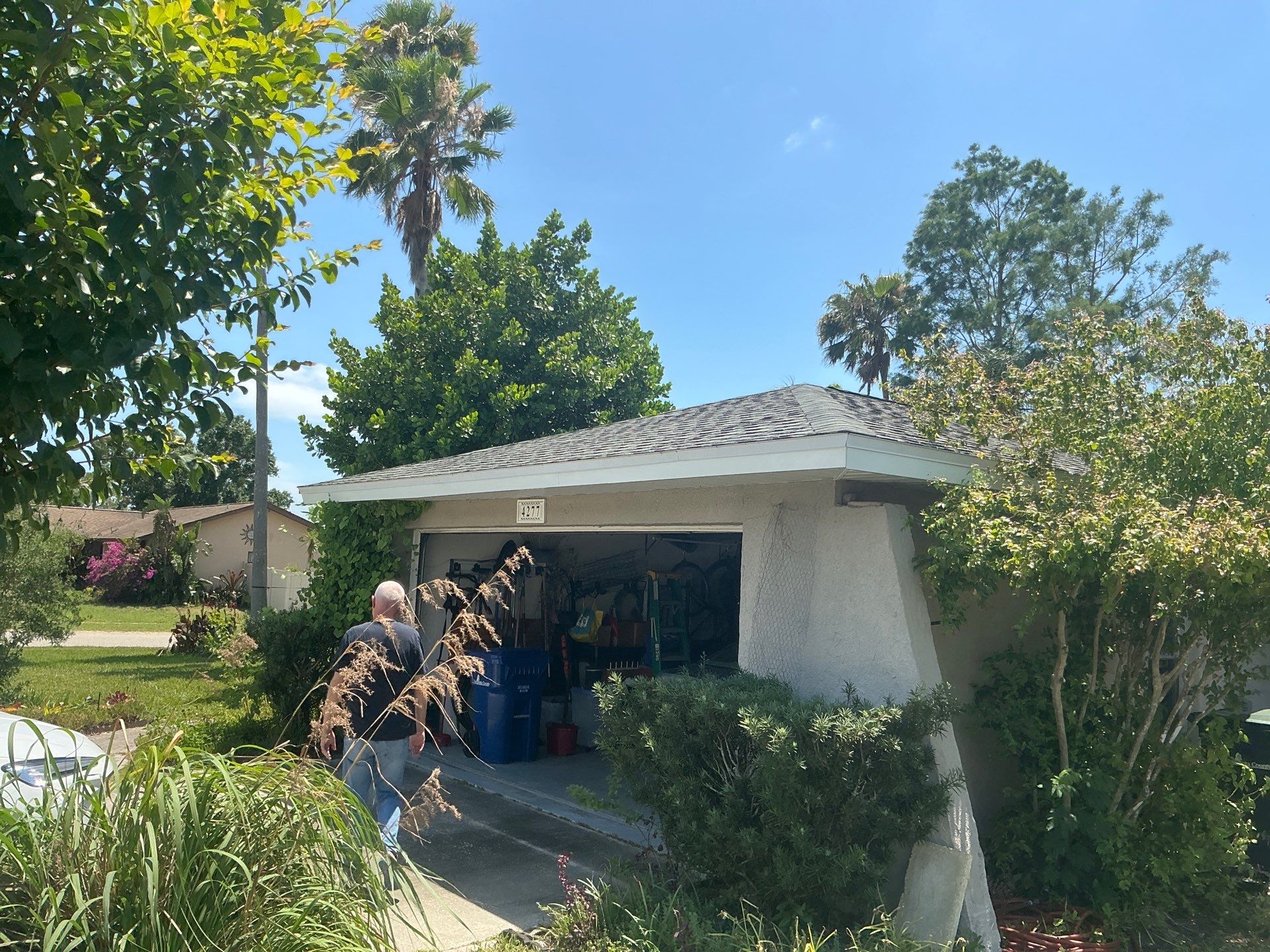 White 6-Inch Seamless Gutters in Sarasota FL by Gutter Professors