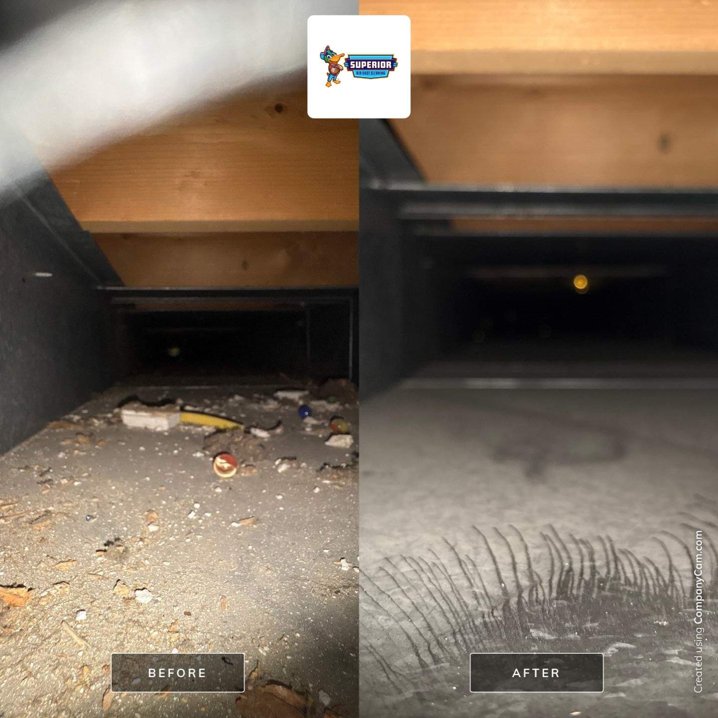 Air Duct Cleaning With a Vacuum Truck in Boardman, OH by Superior Air Duct Cleaning