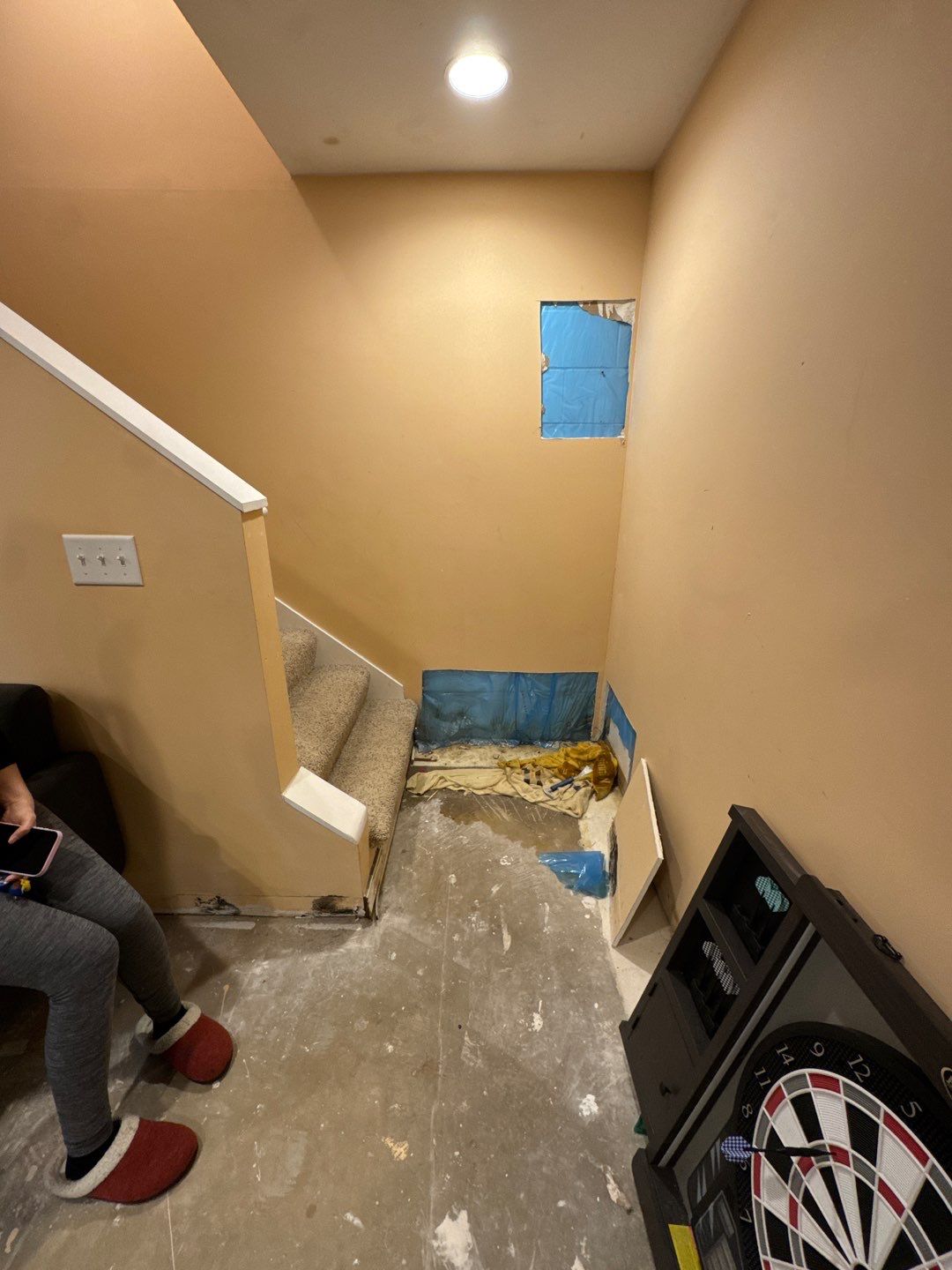 Interior Drain Tile Installation in Minnetonka, MN by Waterproofing Northeast