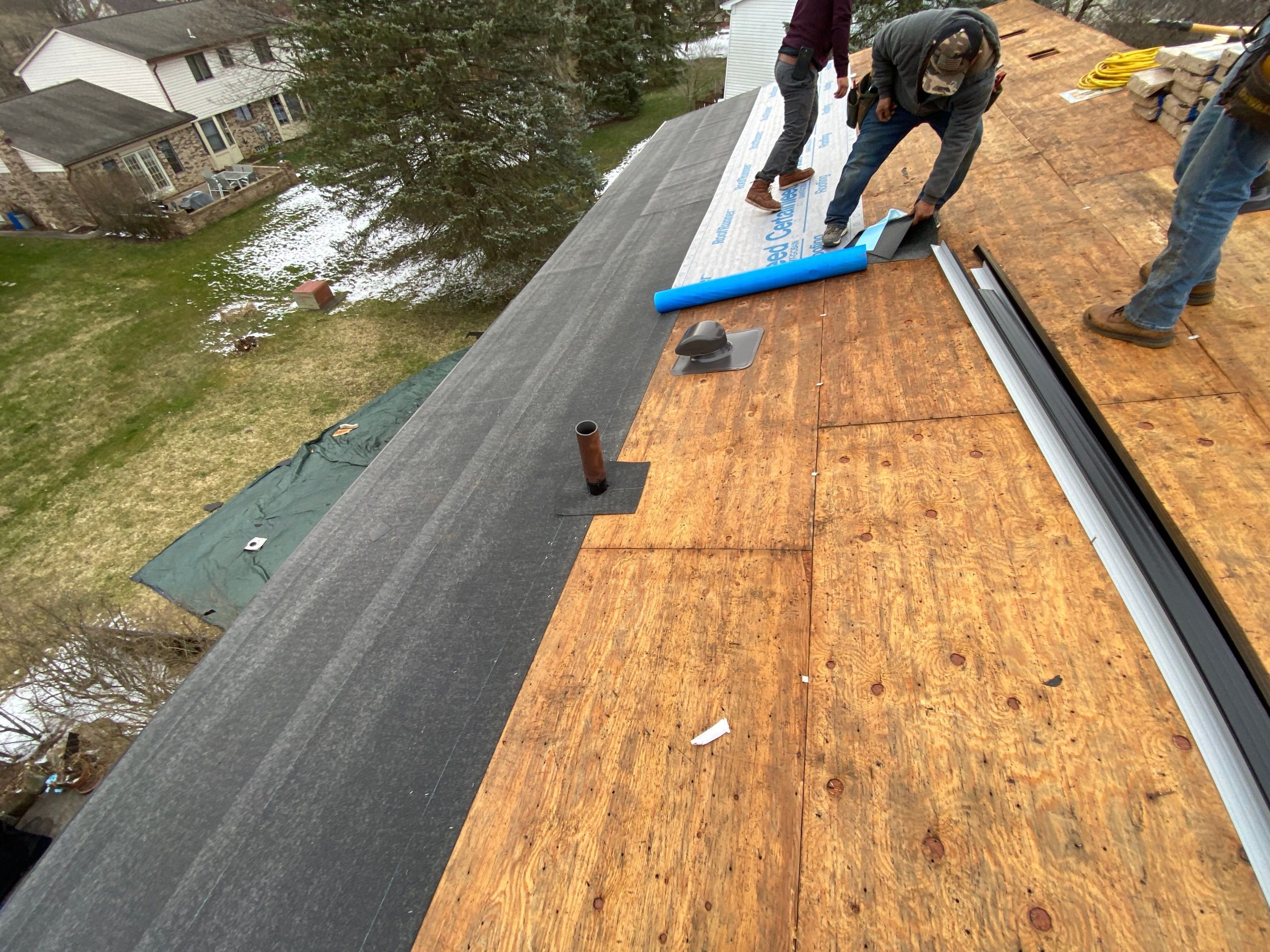 Roof Replacement using CertainTeed Landmark by 180 Contractors