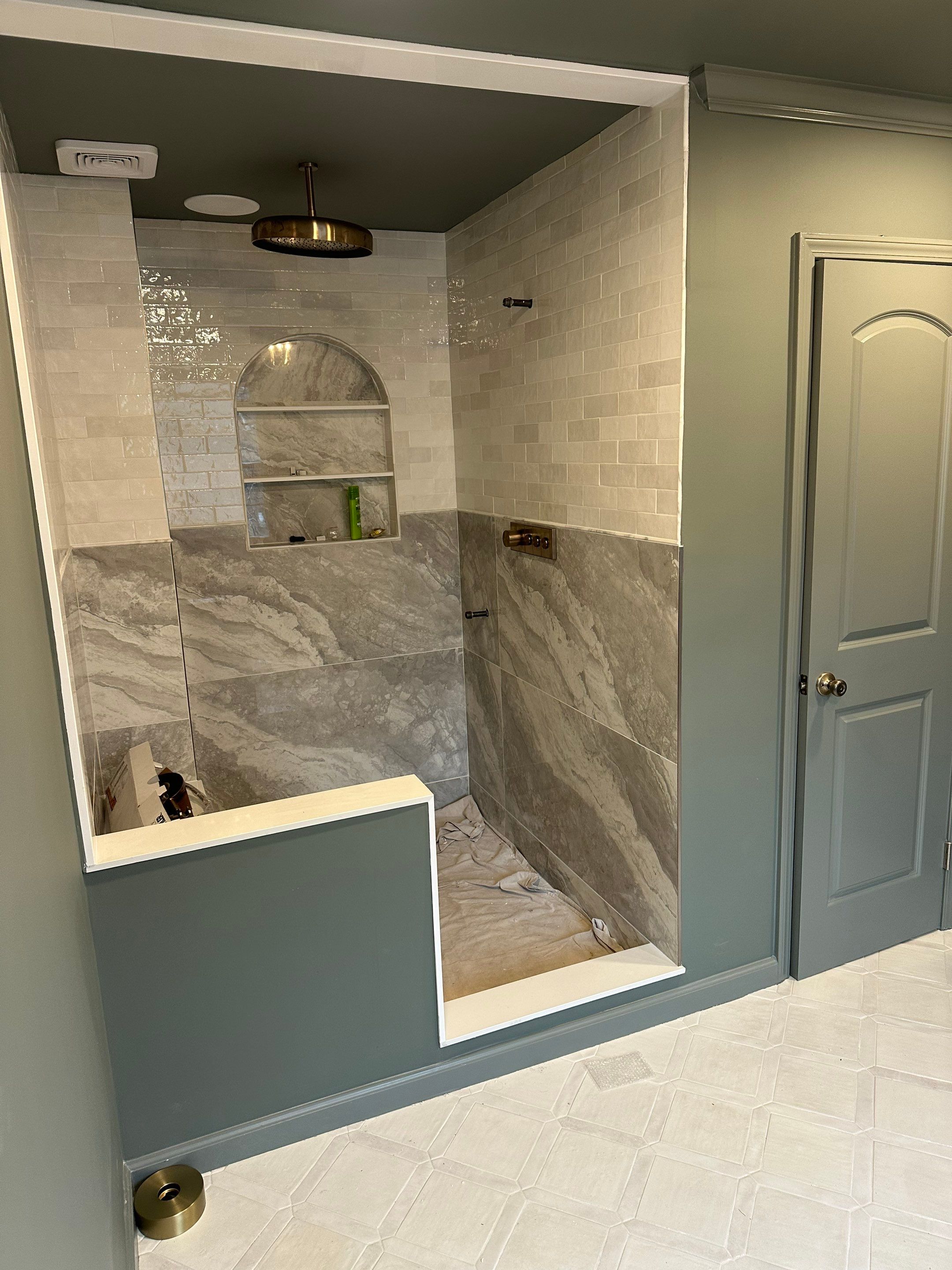 Master Bathroom Remodel in Herndon, VA by Matter Construction, LLC