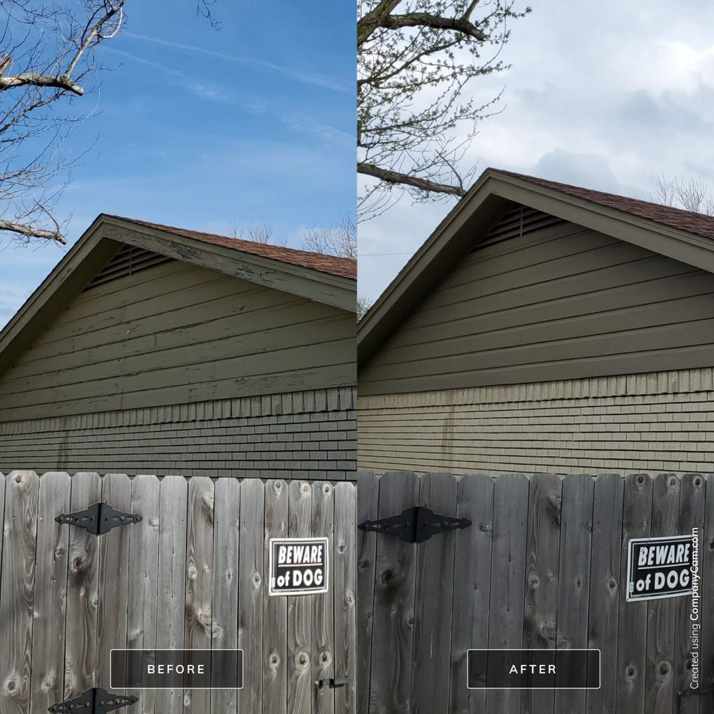 Exterior Painting using Sherwin Williams Duration Exterior Paint by Harvey Roofing & Construction