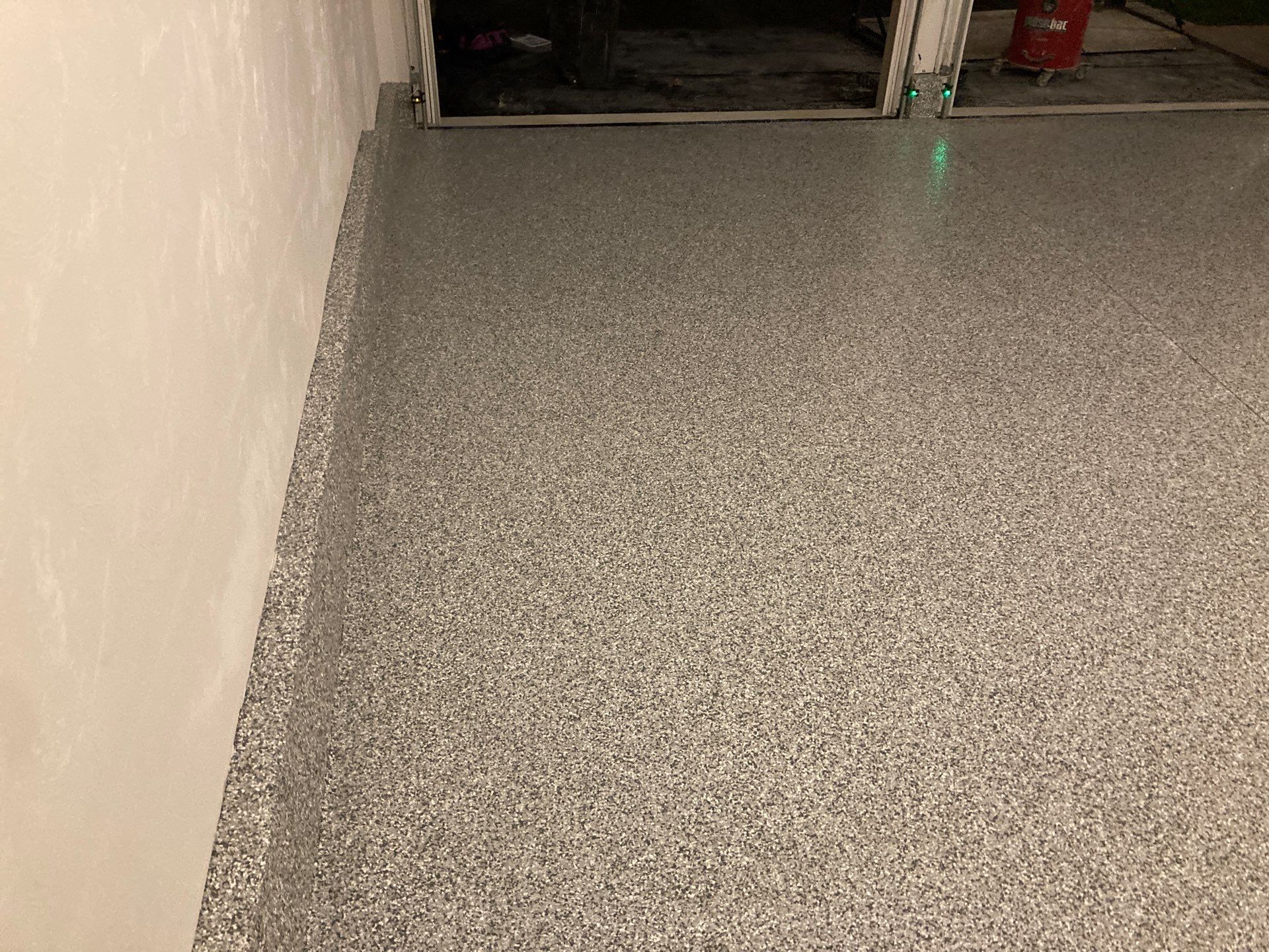 Cuddy Garage TransFLOORmation by Symphony Concrete Coatings