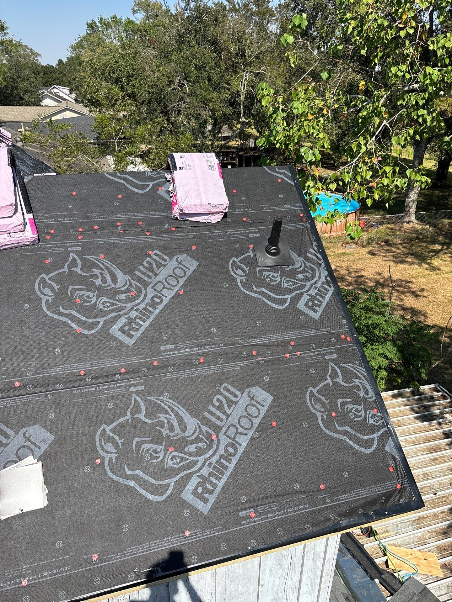 Residential Roofing Installation using Owen's Corning Duration (Lifetime) Shingles by Roof Repair Company