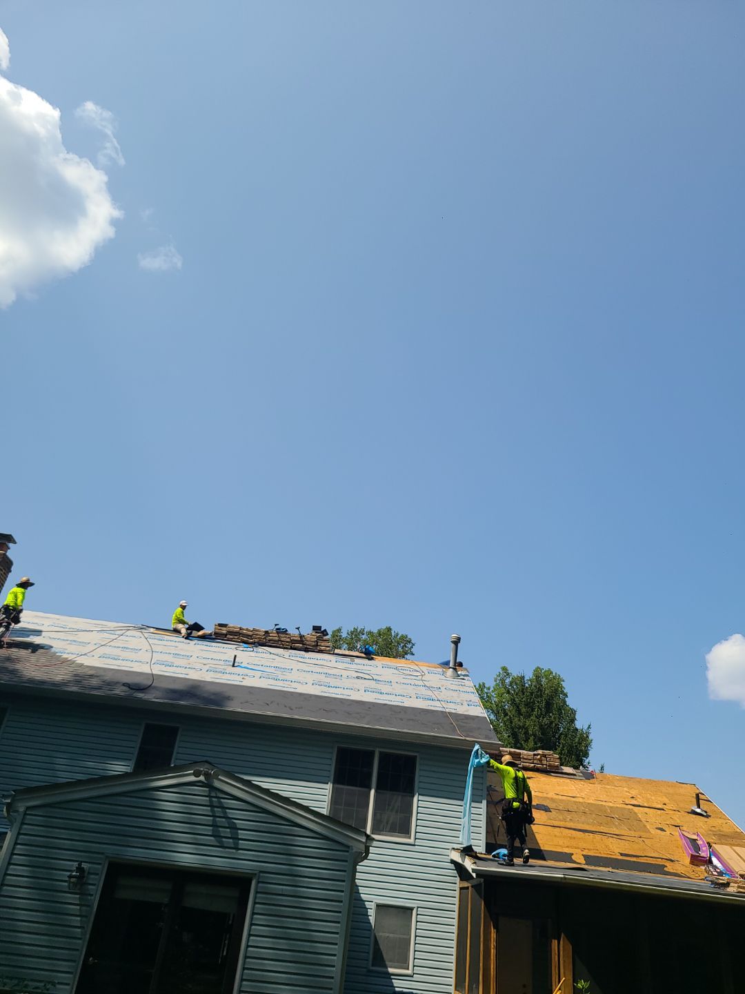 Burke: Residential Roof Replacement with CertainTeed Landmark Pro Designer Shingles in Max Def Driftwood by RM Banning, Inc.