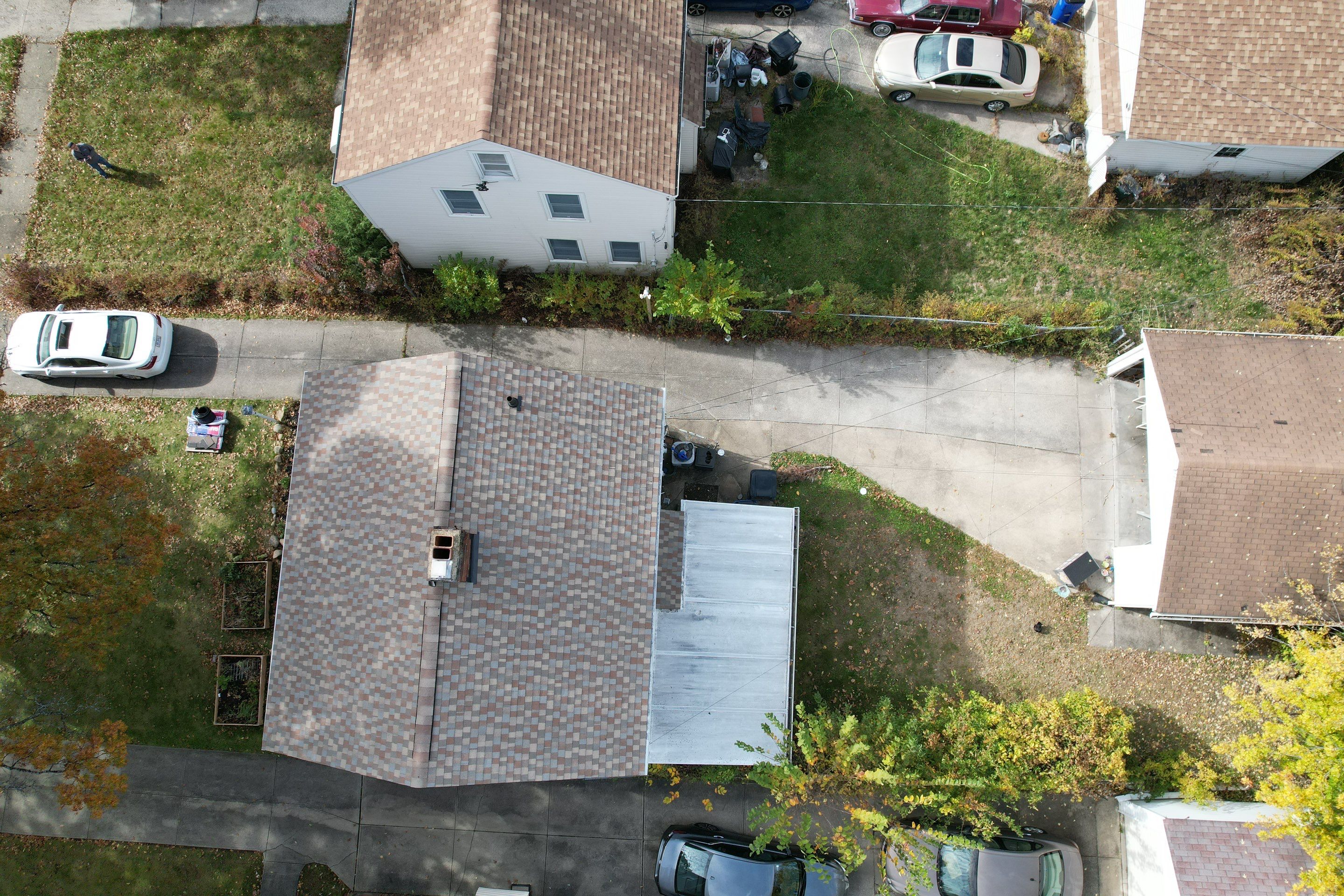 Cleveland Roof Replacement using GAF Timberline HDZ Shingles  by Atlas Roofing & Restoration