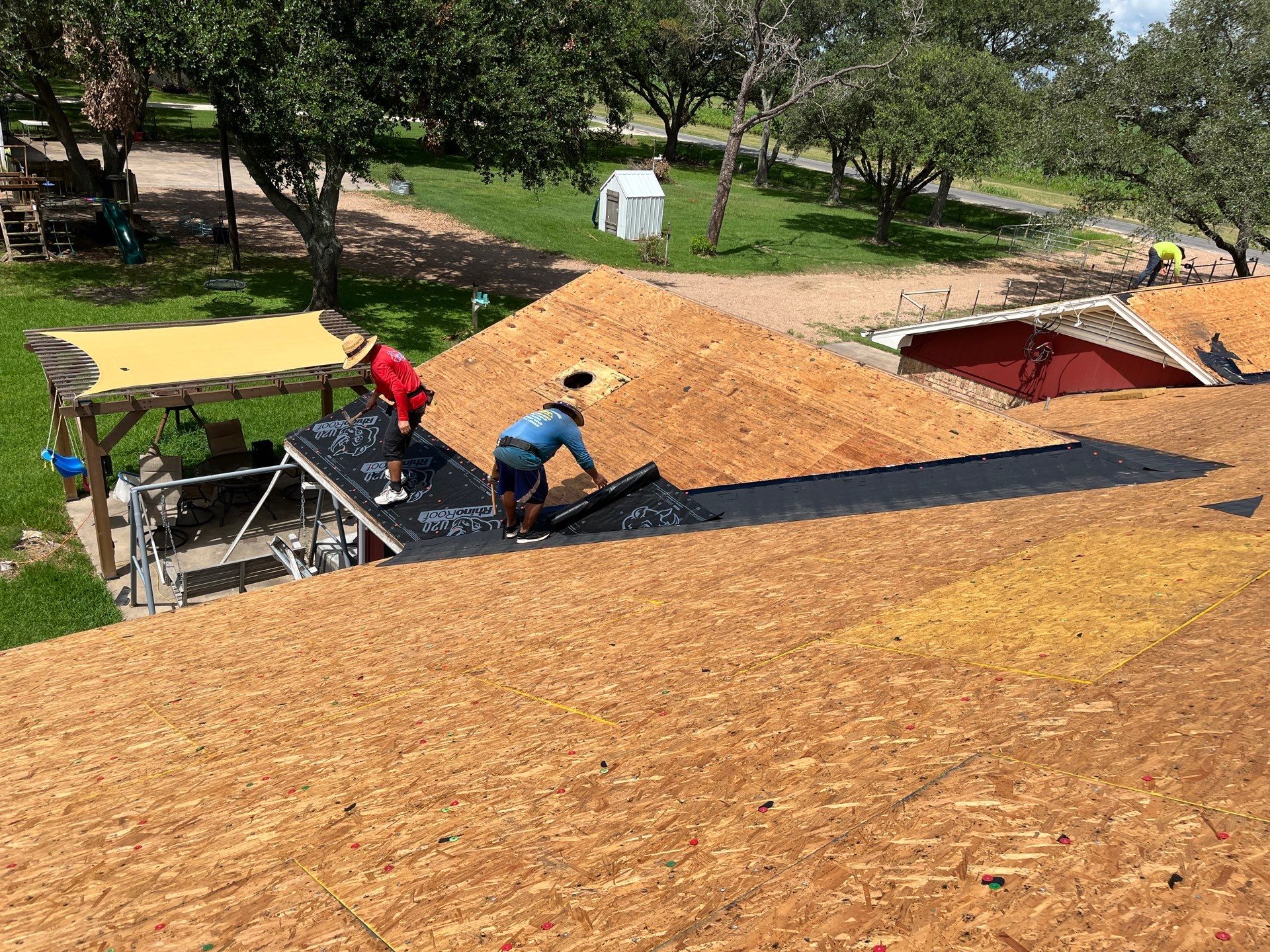 Residential Roofing Installation using Owen's Corning Duration (Lifetime) Shingles by Roof Repair Company