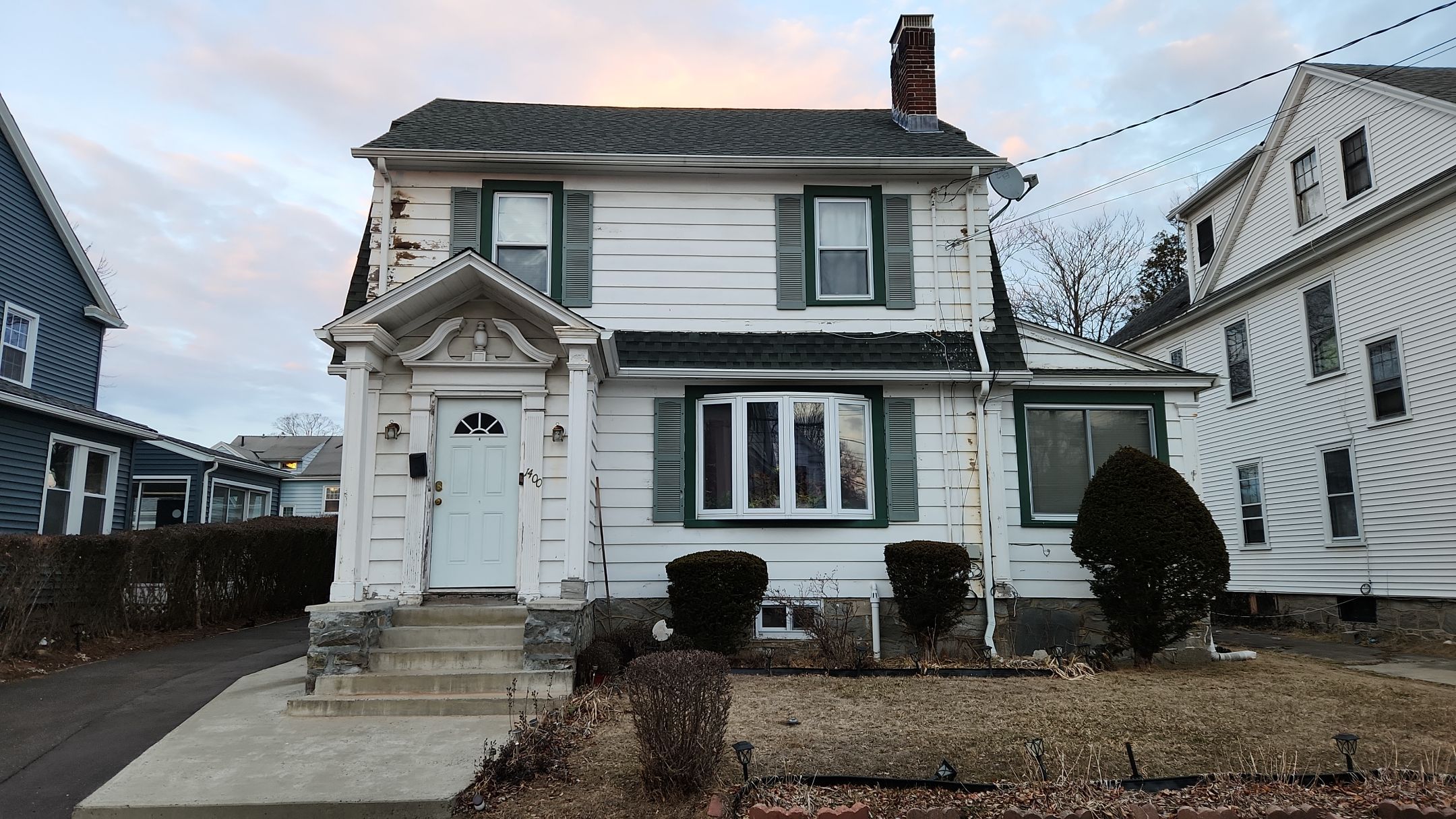 Siding revitalization with Cert Monogram D/4 x 12'6" clapboard, Olive Grove by DiGiorgi Roofing and Siding Inc