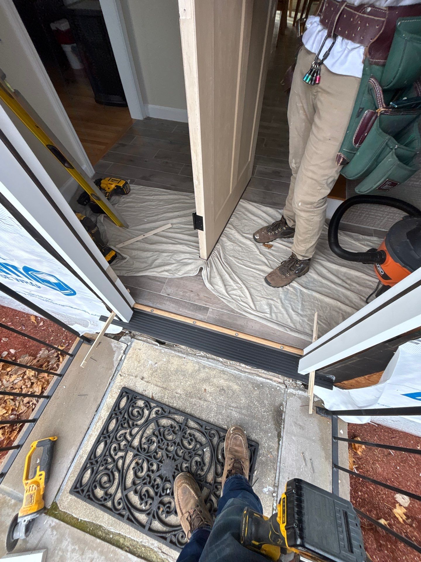 Complete Exterior Home Transformation with CertainTeed Dutch Lap Siding, Windows, Custom Door & Deck Repairs by Sensible Home Solutions