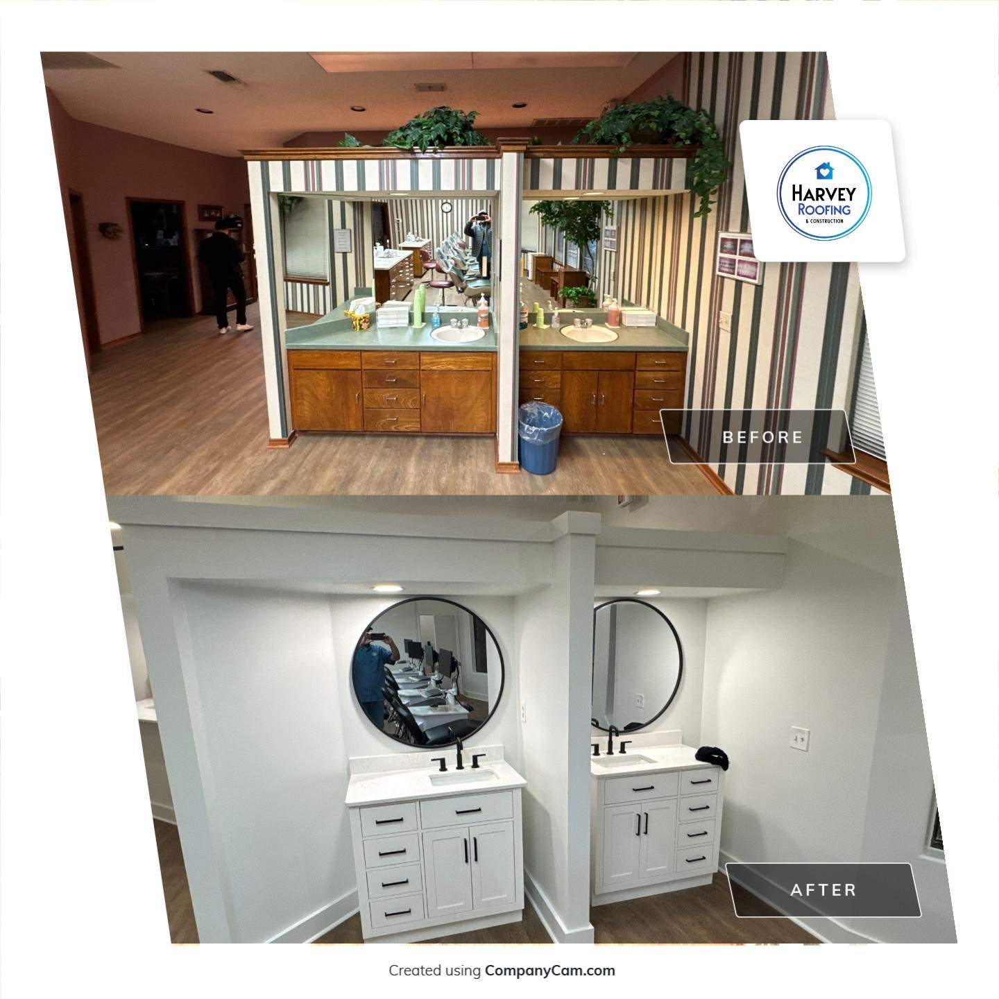 Interior Remodel of Orthodontist Office in Irving, TX by Harvey Roofing & Construction by Harvey Roofing & Construction