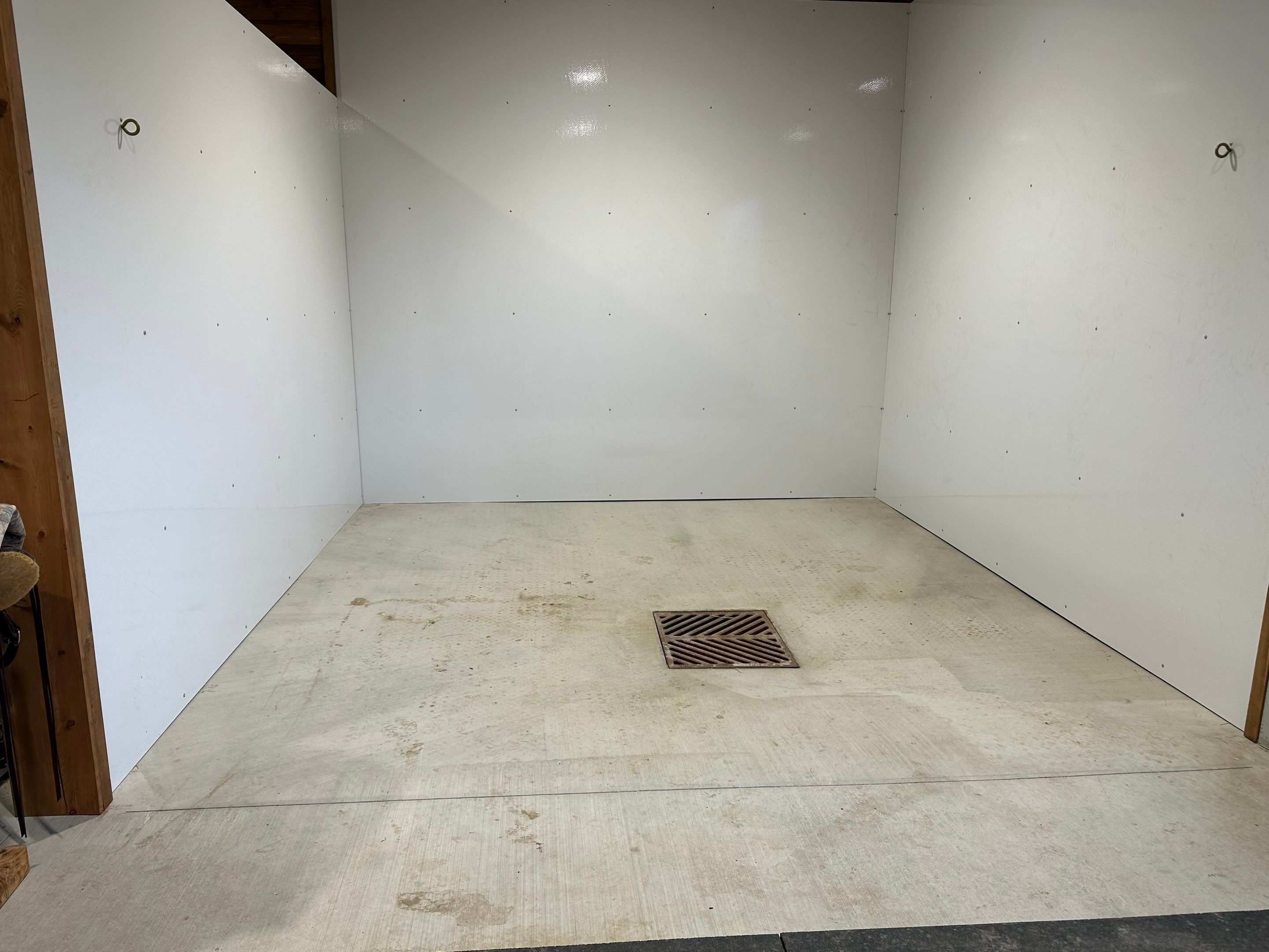 Tack Room TransFLOORmation using Pebble Beach by Croc Coatings, LLC