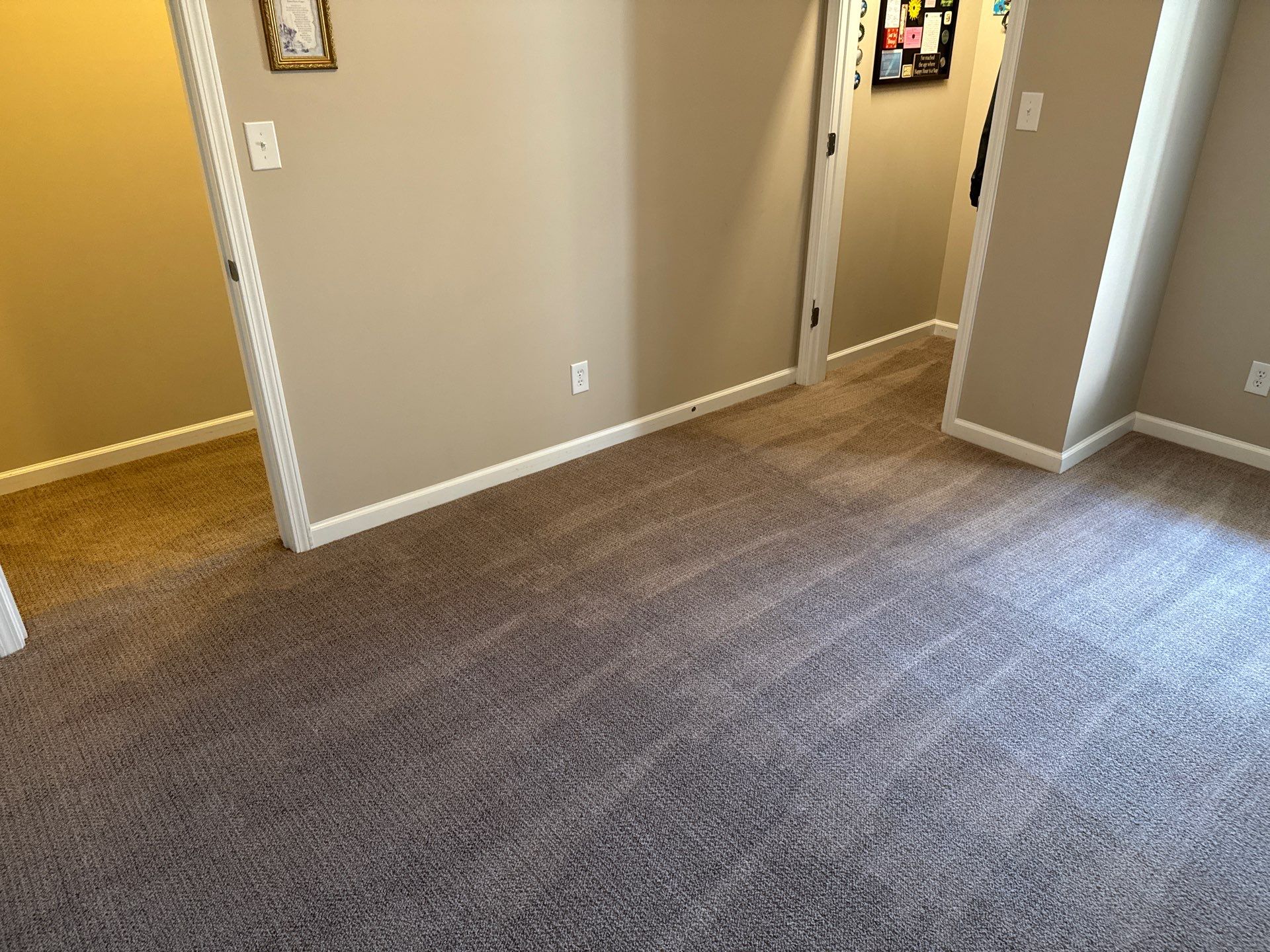 Full-Scale Fabrica Carpet and Luxury Vinyl Plank Installation in Indianapolis by Brothers Floor Covering INC.