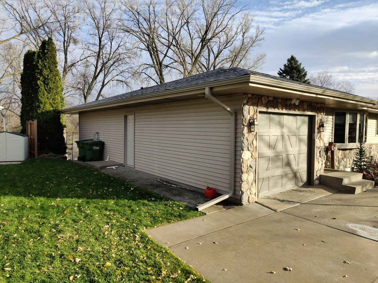 5" Gutters in New Brighton by Next Level Seamless Gutters / Exteriors Inc.