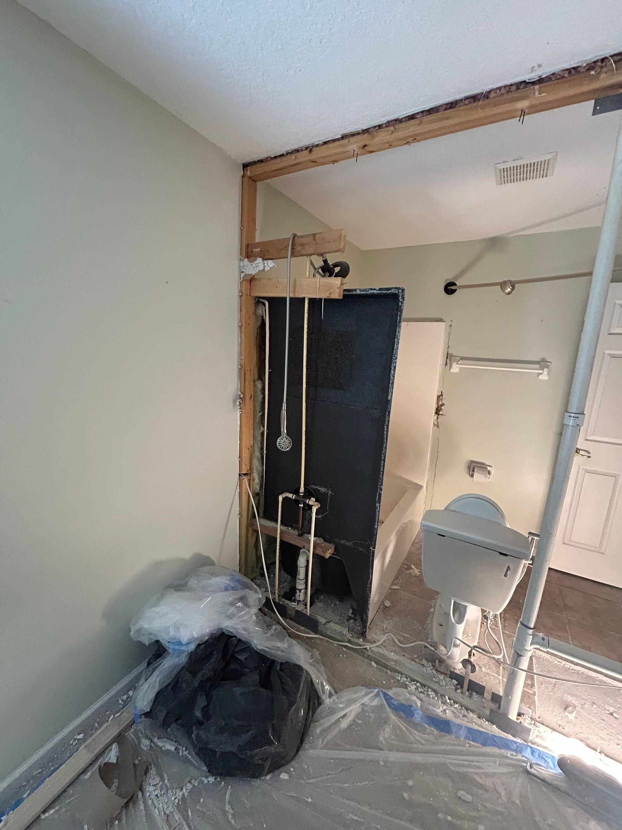 Hallway Bathroom & Closet Renovation by urban green energy llc