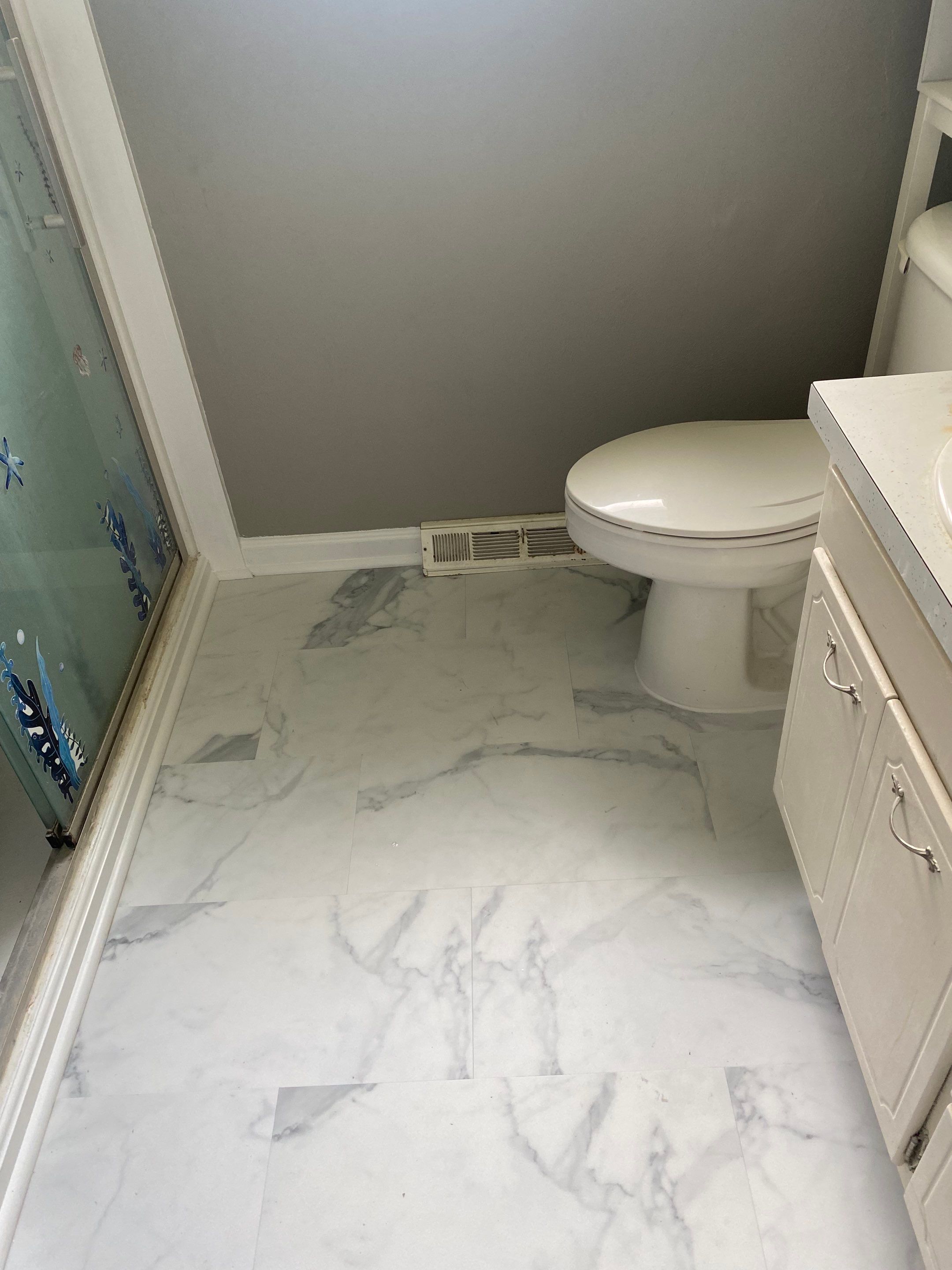 Water Damage in from upstairs sewage backup.  by ANR Restoration