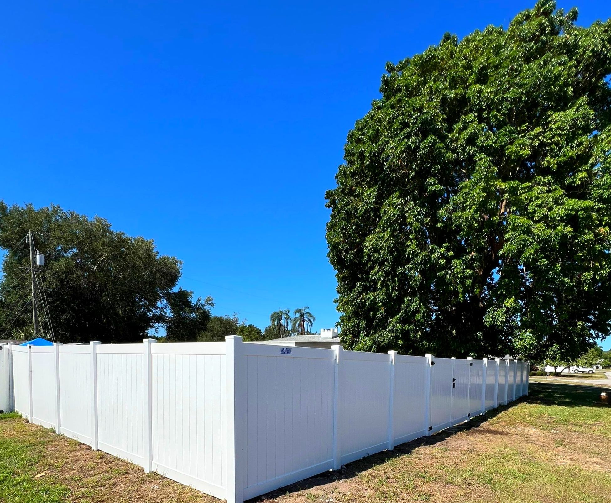 Vinyl Fence Installation using Vinyl Privacy Fence  by Asap fence and gates, LLC