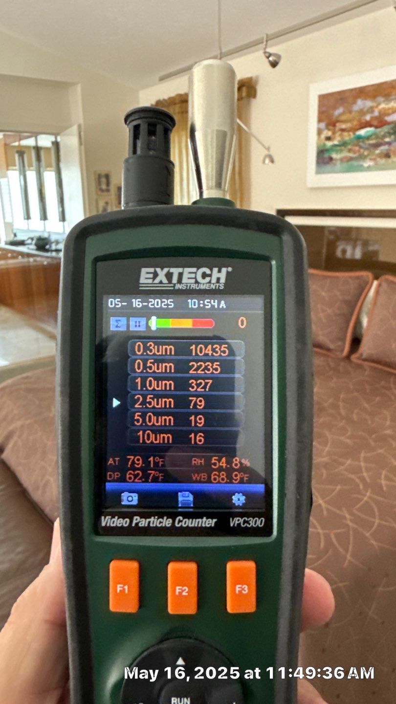 Mold Assessment using IR Camera, Moisture Meter, Air Cassette samples and Tape lifts by Building performance Solutions LLC