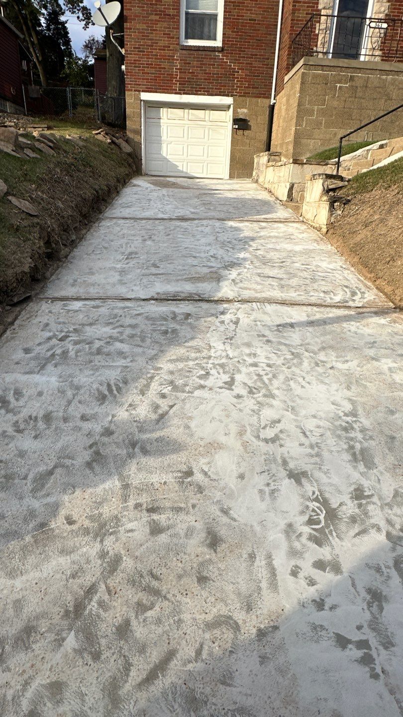 Driveway Project in Pittsburgh by Floors in a Day, Inc