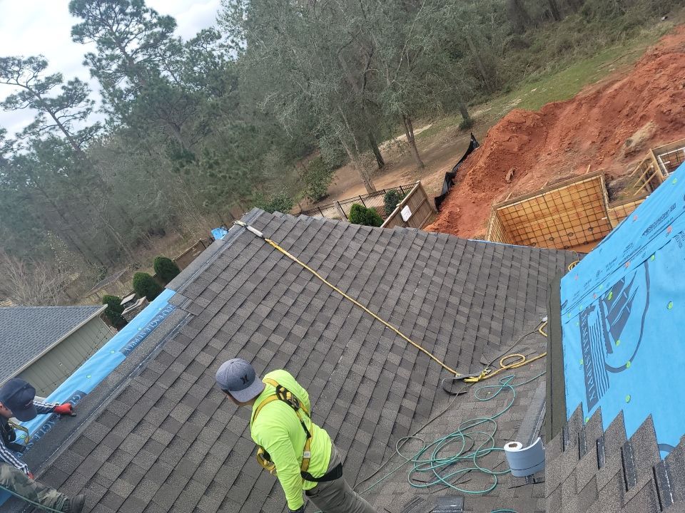 Residential Roofing Installation using Roof Replacement by American Roofing & Construction LLC