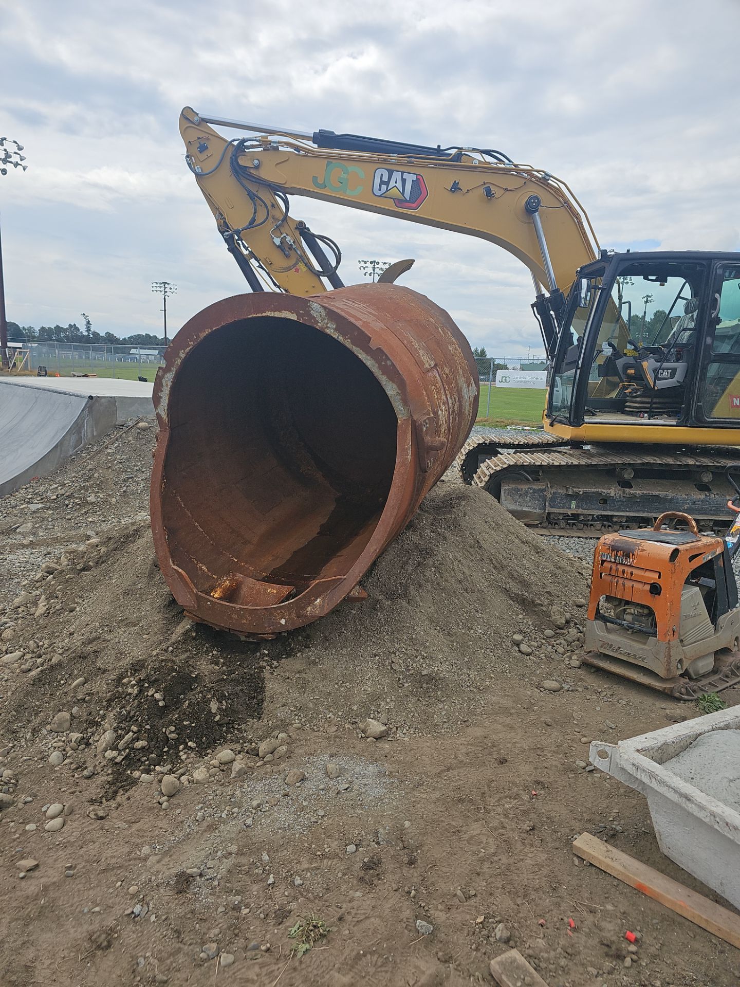 Metalworks Skatepark Construction by Janicki General Contracting