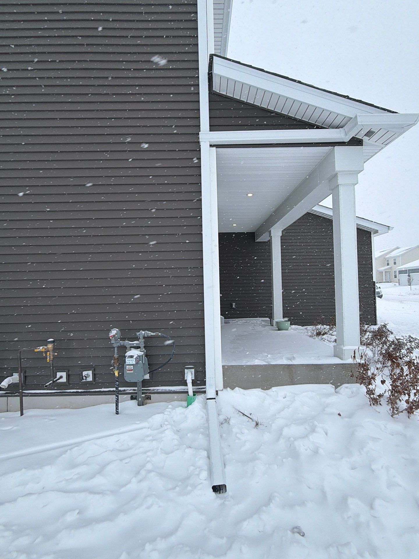 5-Inch Seamless Gutter Installation – St. Michael, MN by Next Level Seamless Gutters / Exteriors Inc.