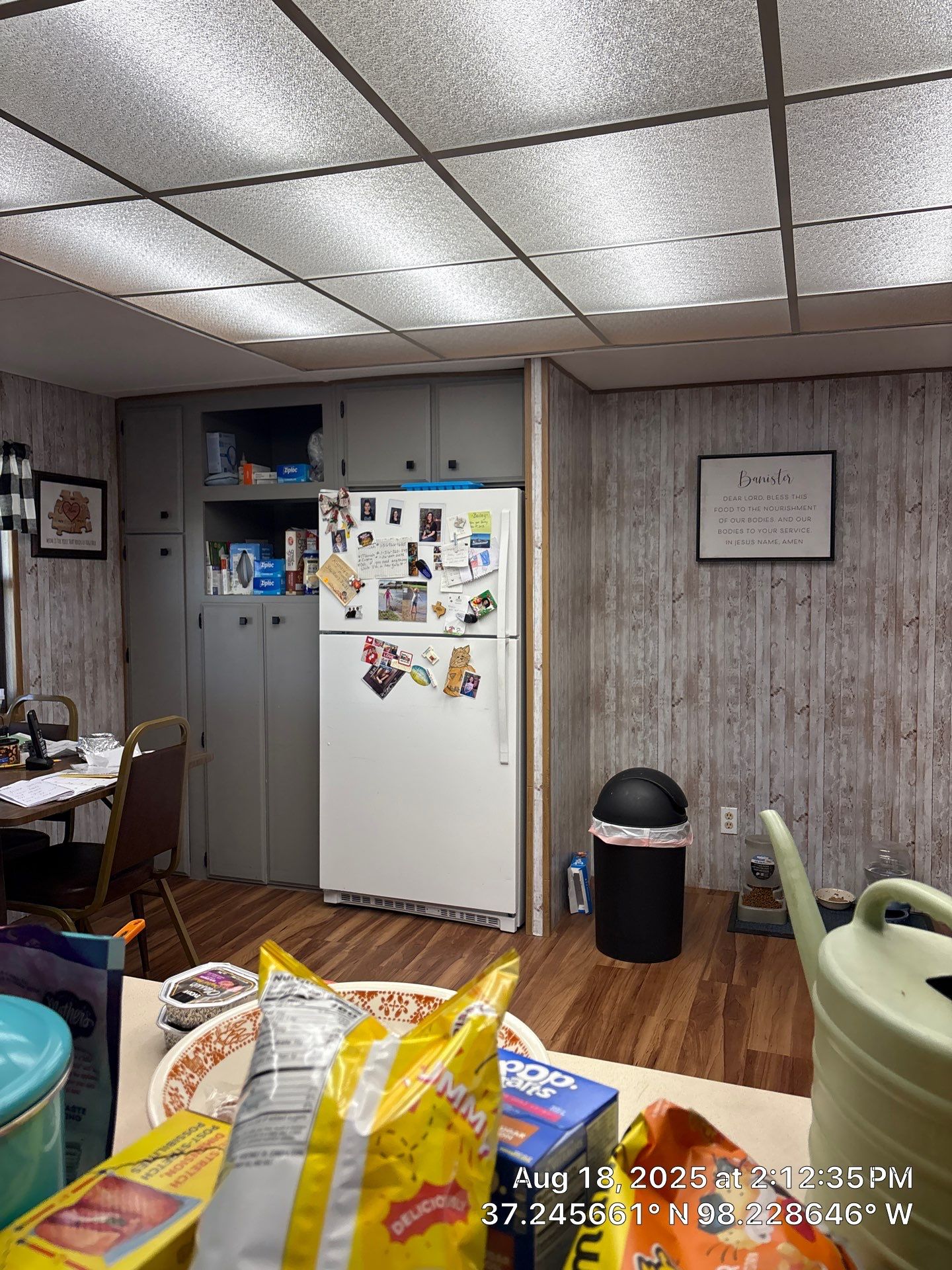 Modern Kitchen Renovation with Grey Cabinetry in Attica, Kansas by CompanyCam Sales Demo