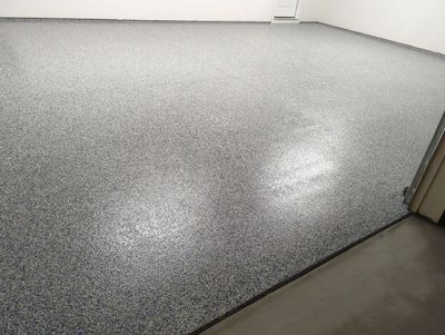 Garage Transformation using Domino with Blue