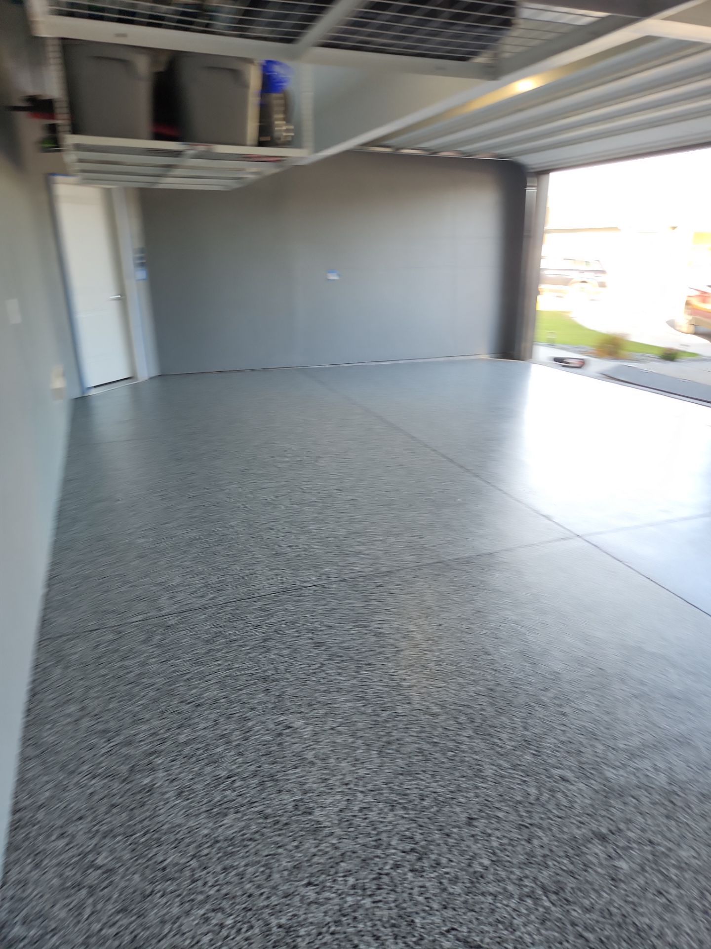 Garage Transformation using Domino by Croc Coatings, LLC