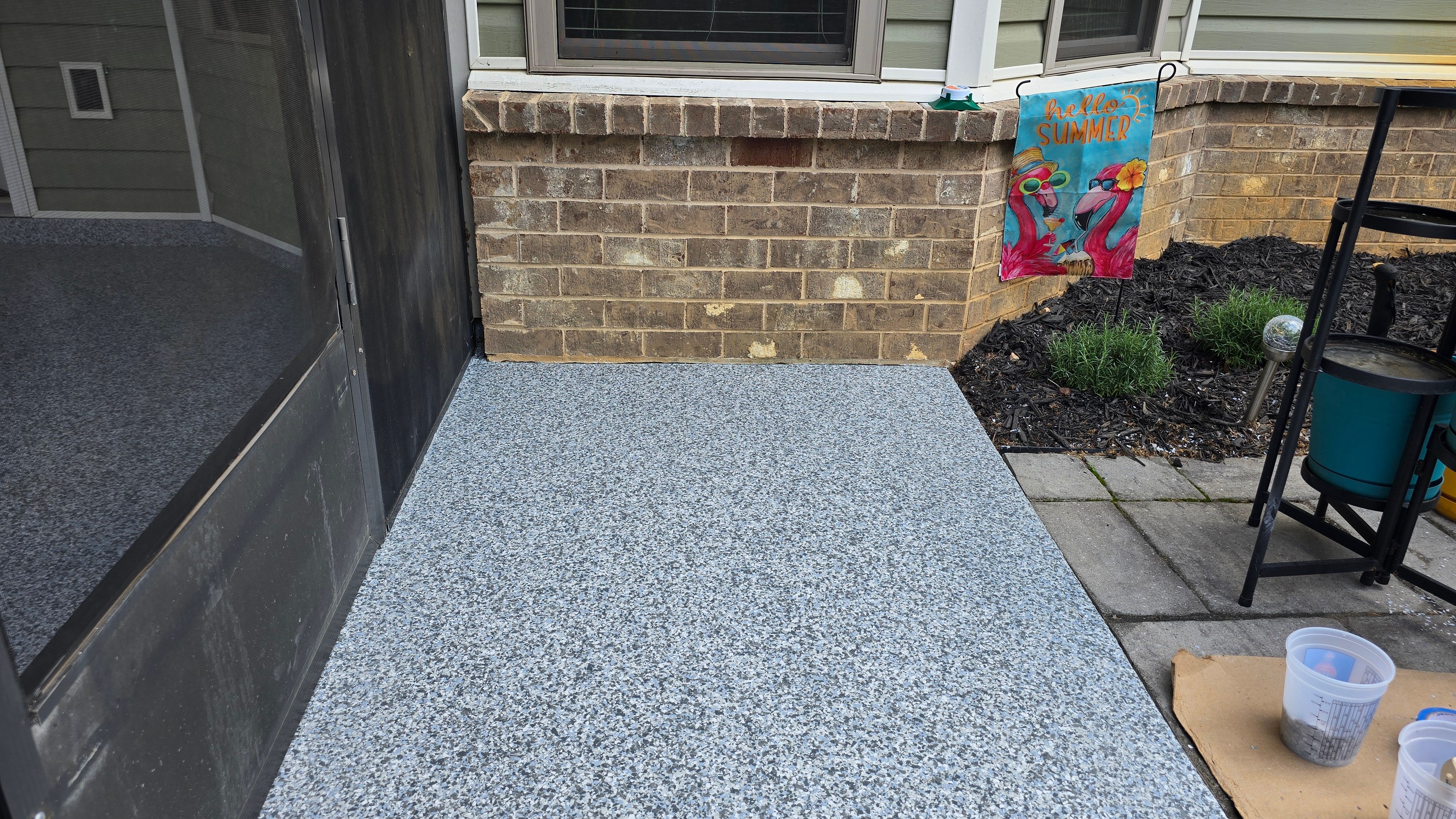 Porch using Polar by Elite Floor Solutions