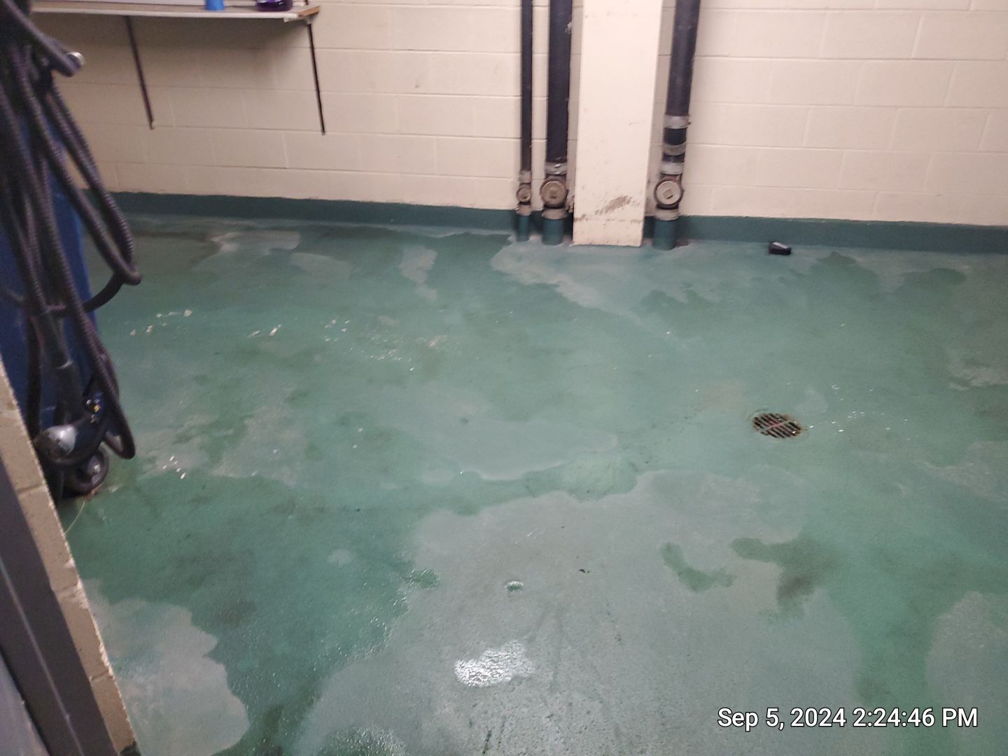 Parking Garage Sweeping & Concrete Deep Cleaning by Northern Power Washing LLC.