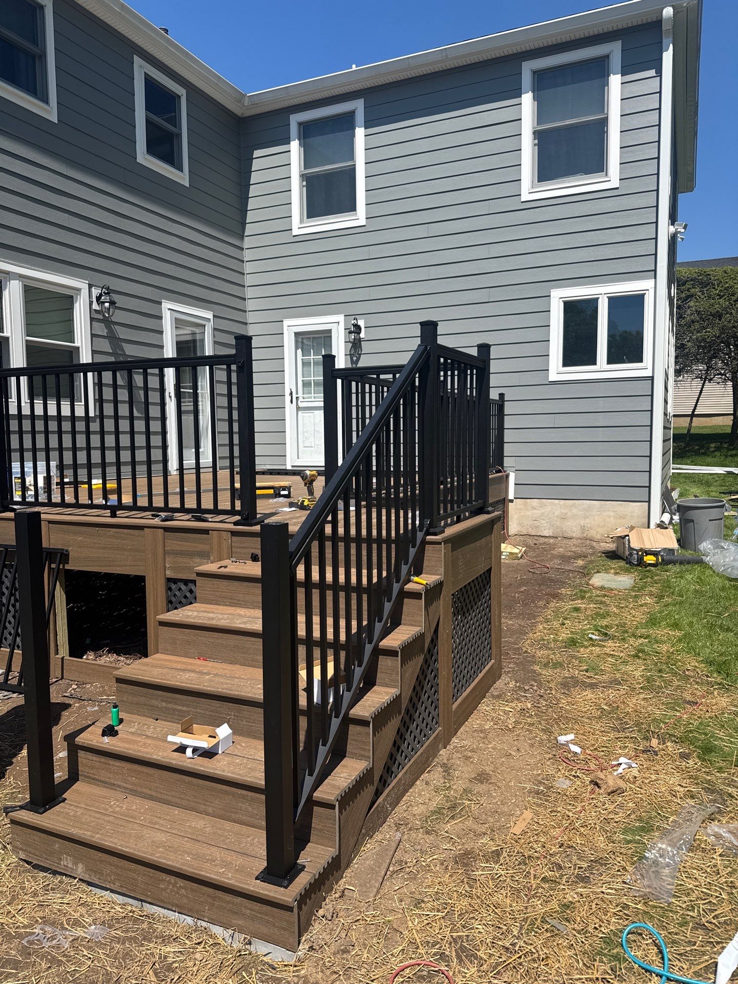 Deck and Landing Resurfacing in Florham Park, New Jersey by deck guardian