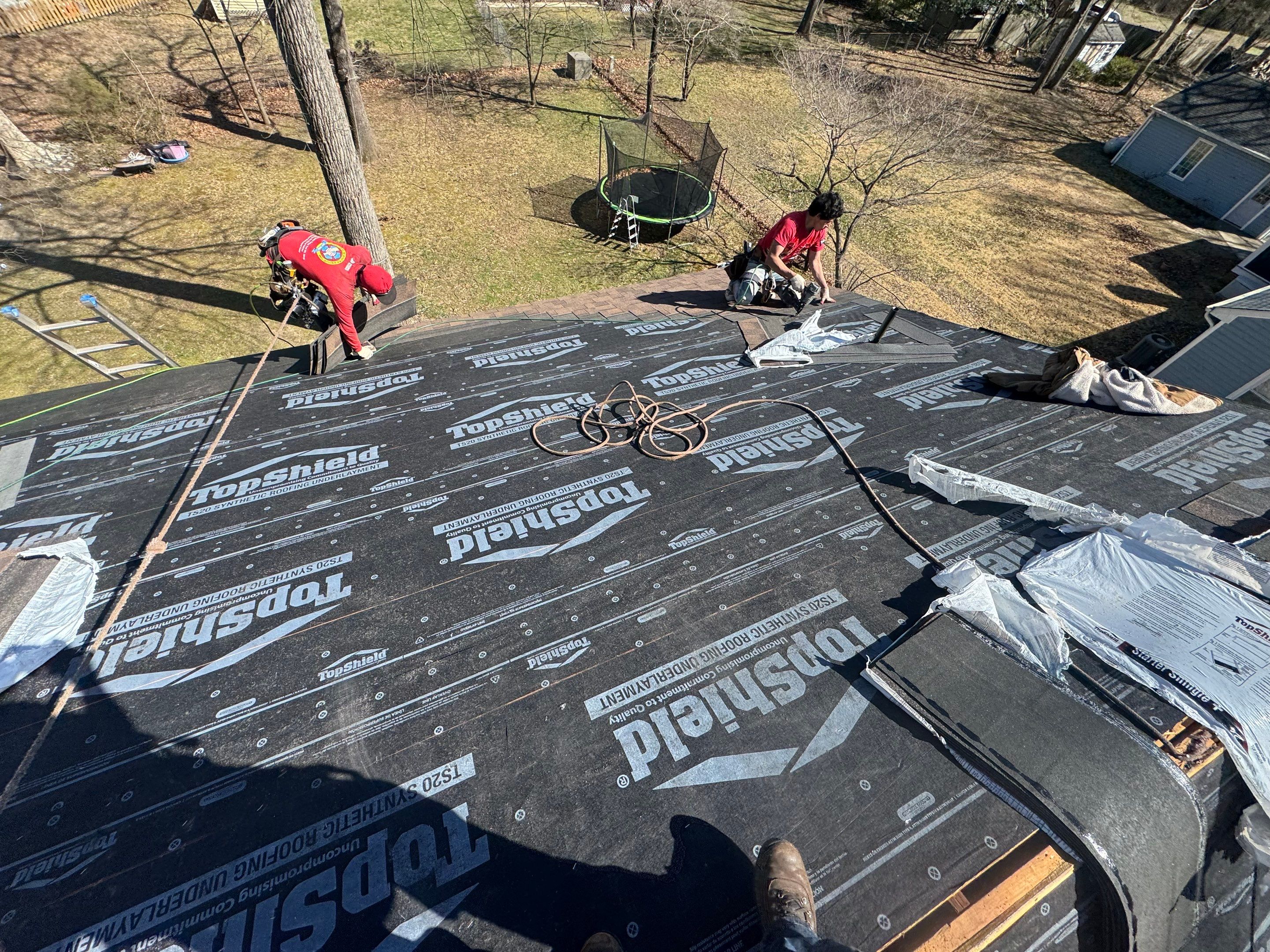 Complete Roof Replacement and Plywood Decking Repair in Quinton by Cade Construction
