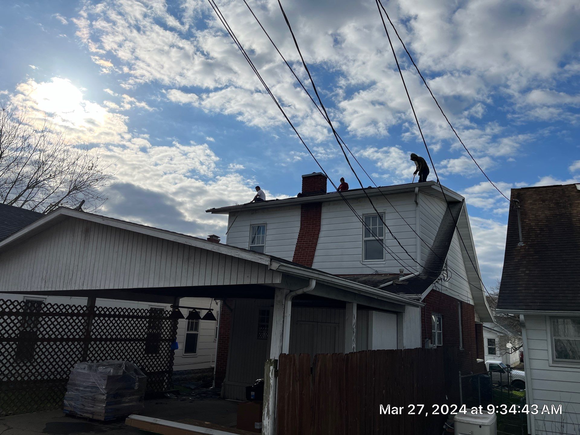 Residential Roofing Installation using Certainteed Landmark Pro Shingles by Fahey Roofing + Contracting