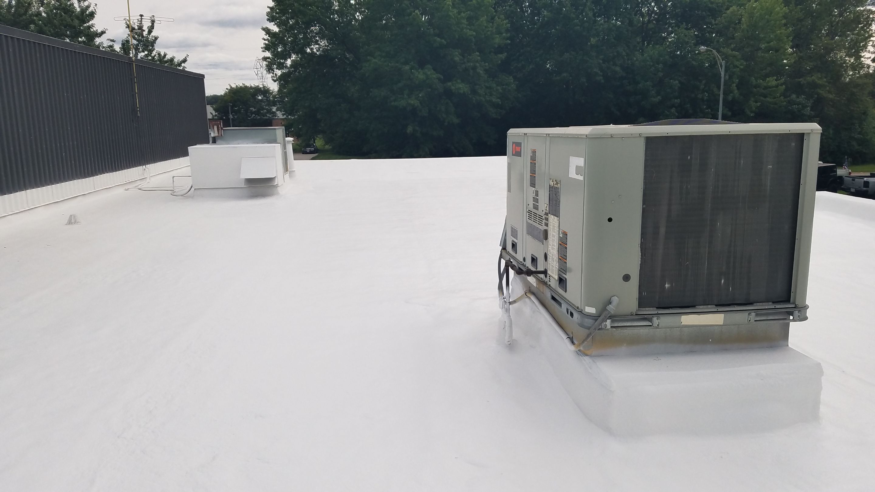 Spray Foam Roof System by Gold Star Roofing LLC 