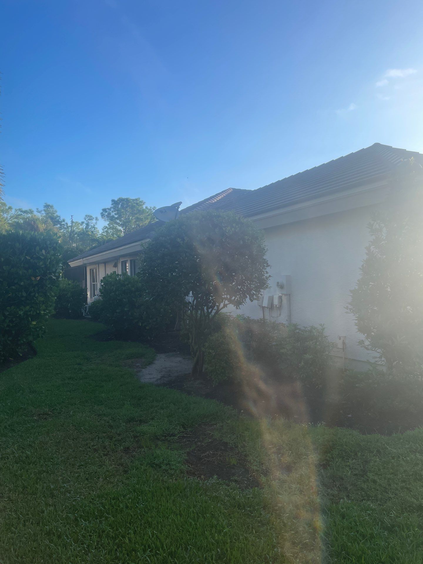 6-inch K-style Gutters with New Splash Guard in Bonita Spring FL by Gutter Professors
