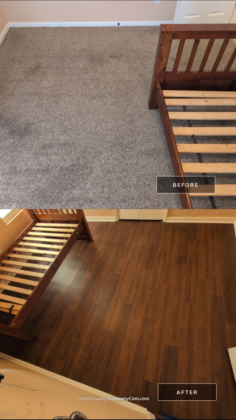 LVP Installation In St. Augustine by Axtra Hand