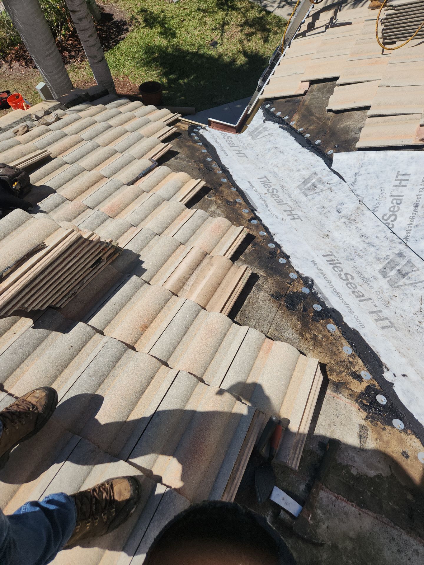 Vanguard Roll Tile Roof Repair in Wellington, FL by Aastro Roofing