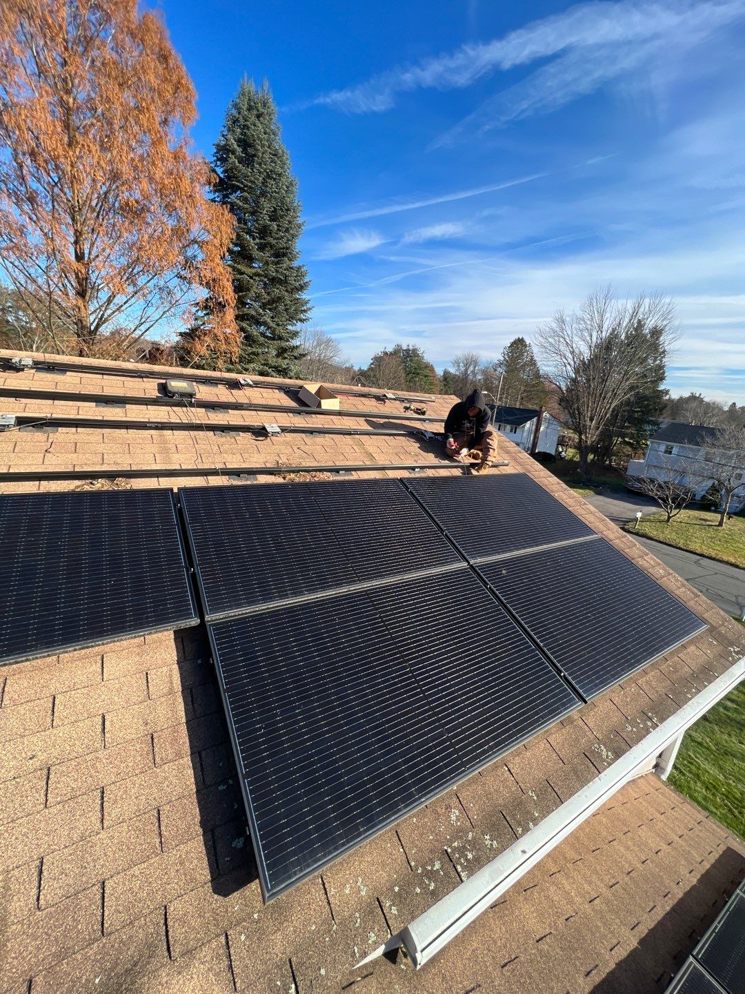 Onyx Black Shingles by Reimagine Roofing