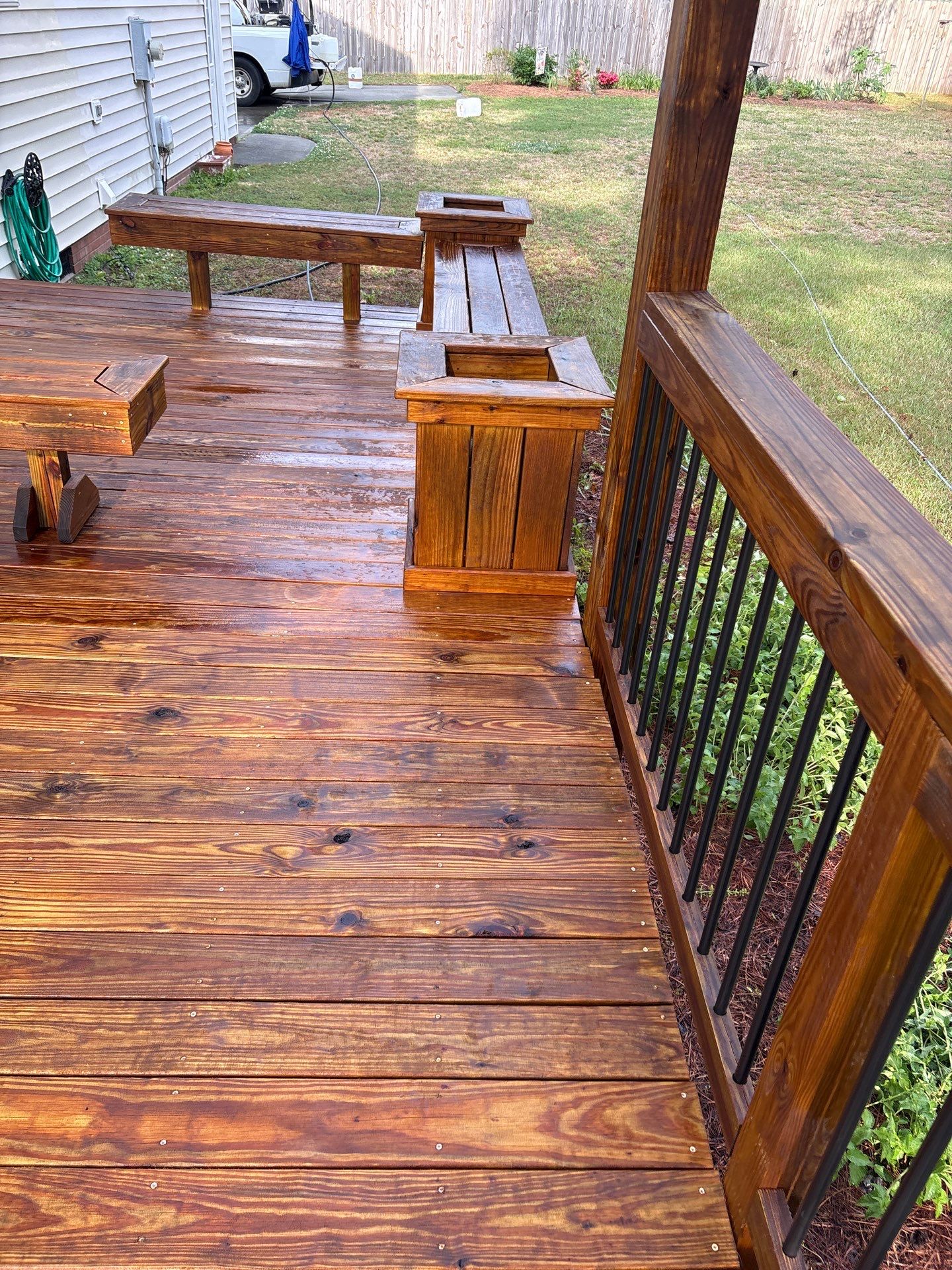 Deck and Pergola using Wood Sealant by DuraSeal